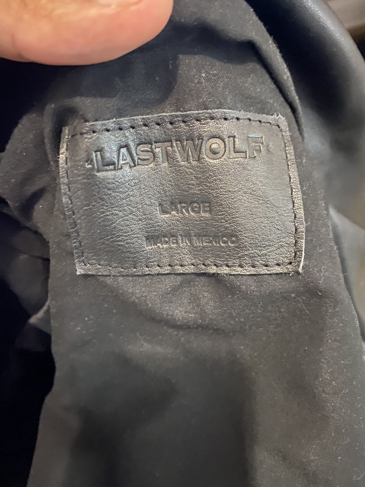 Japanese Brand Last Wolf - Rainier Moto Leather Jacket Size US L / EU 52-54 / 3 - 7 Thumbnail