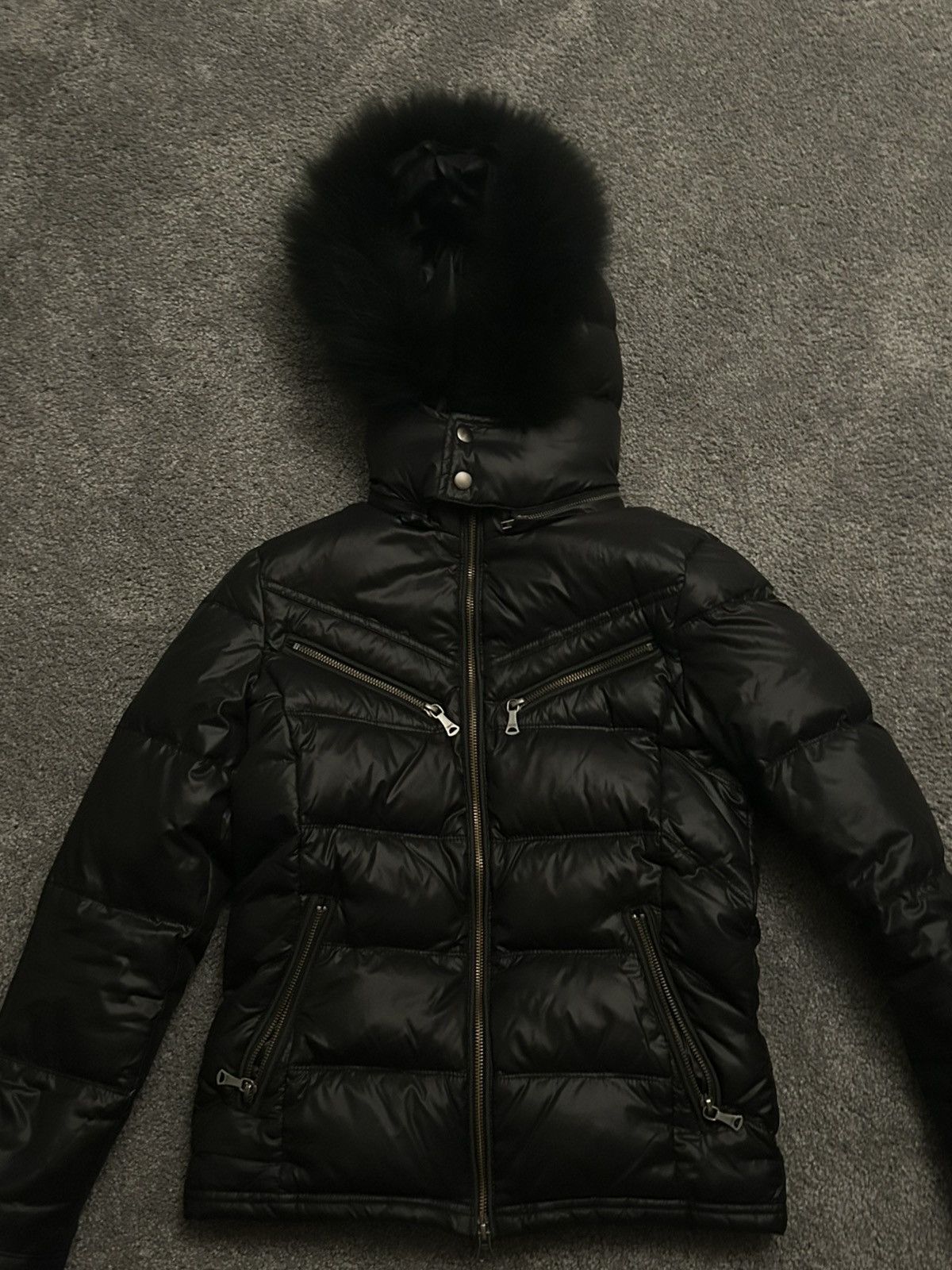 CIVARIZE Civarize black fur puffer Size US S / EU 44-46 / 1 - 8 Thumbnail