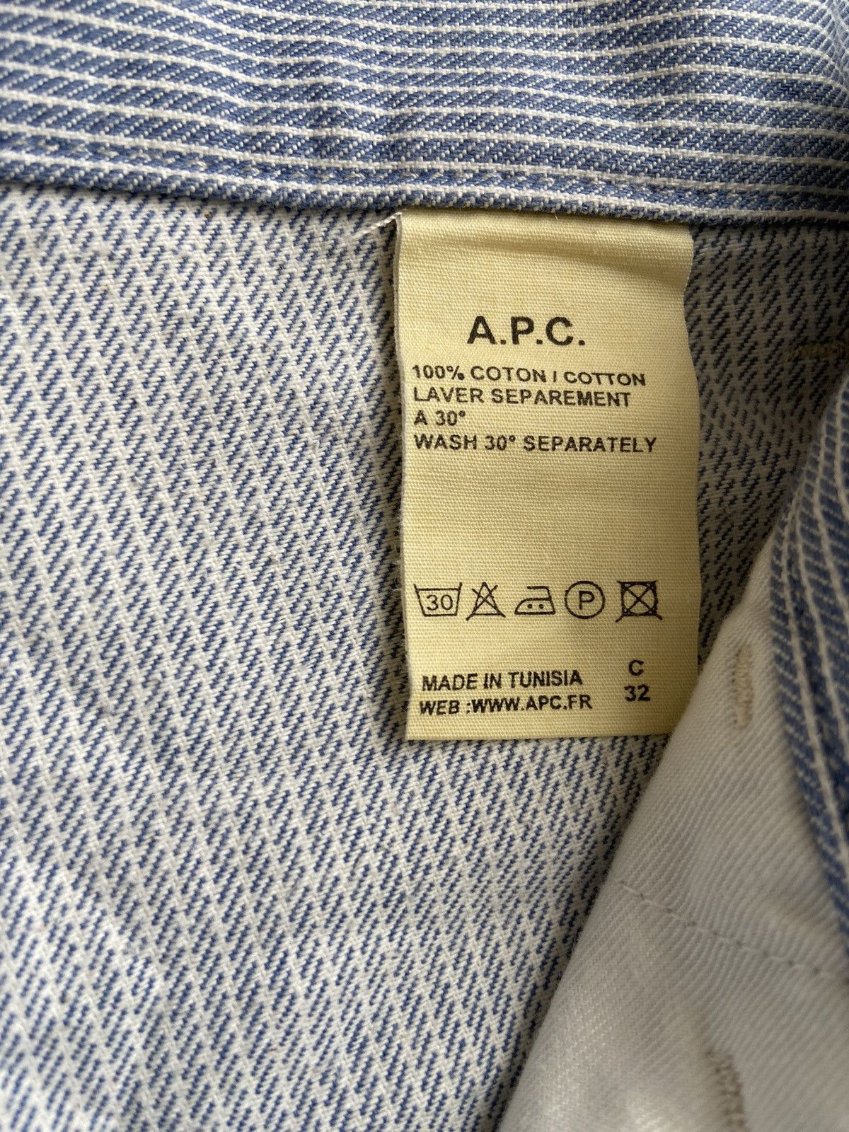 A.P.C. A.P.C . denim shorts Size 27" / US 4 / IT 40 - 6 Thumbnail
