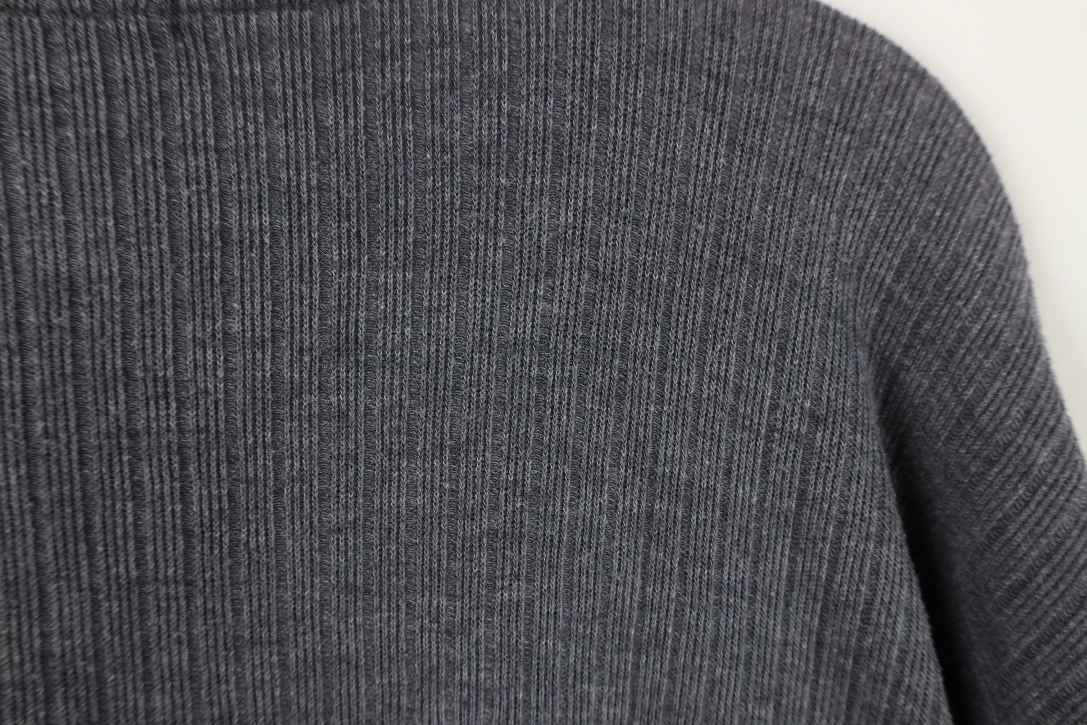 Vintage Vintage 90s Streetwear Ribbed Long Sleeve Henley T-Shirt Size US XXL / EU 58 / 5 - 9 Thumbnail