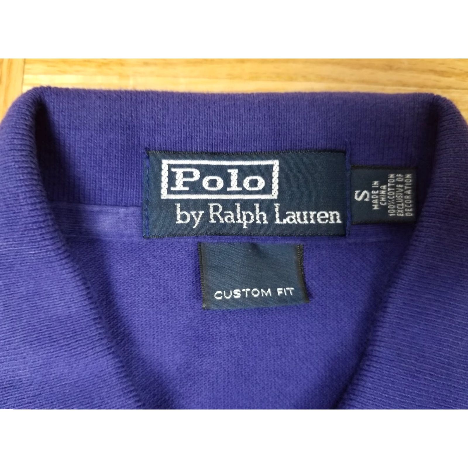 Ralph Lauren VINTAGE Ralph Lauren POLO SHIRT Blue Short Sleeve Size Small/Smallest Slim? (Note: Unable to determine exact due to original phrasing) Size US S / EU 44-46 / 1 - 5 Thumbnail
