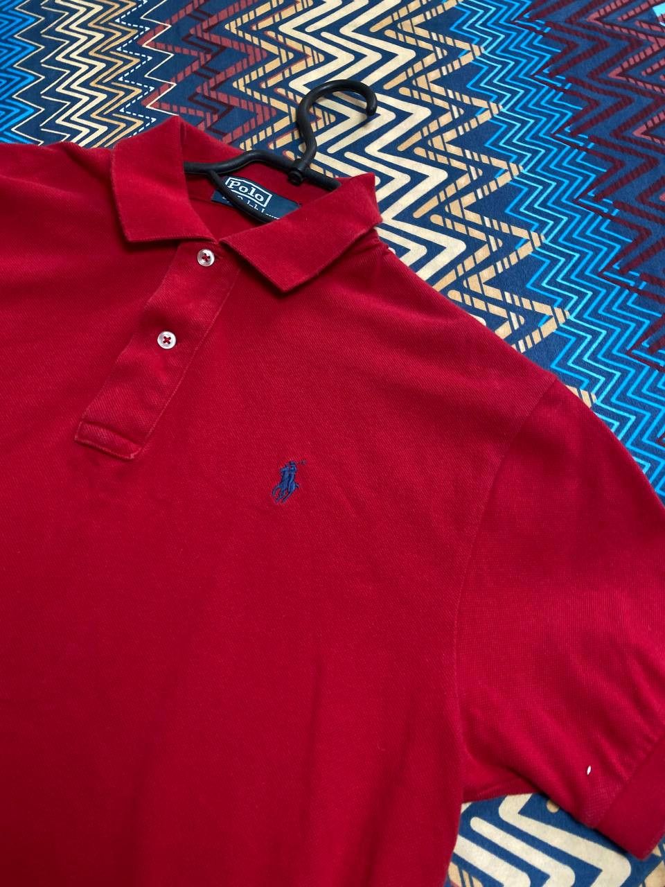 Polo Ralph Lauren × Vintage Vintage 90s Polo Ralph Laurent Rugby T-shirt Size US M / EU 48-50 / 2 - 6 Thumbnail