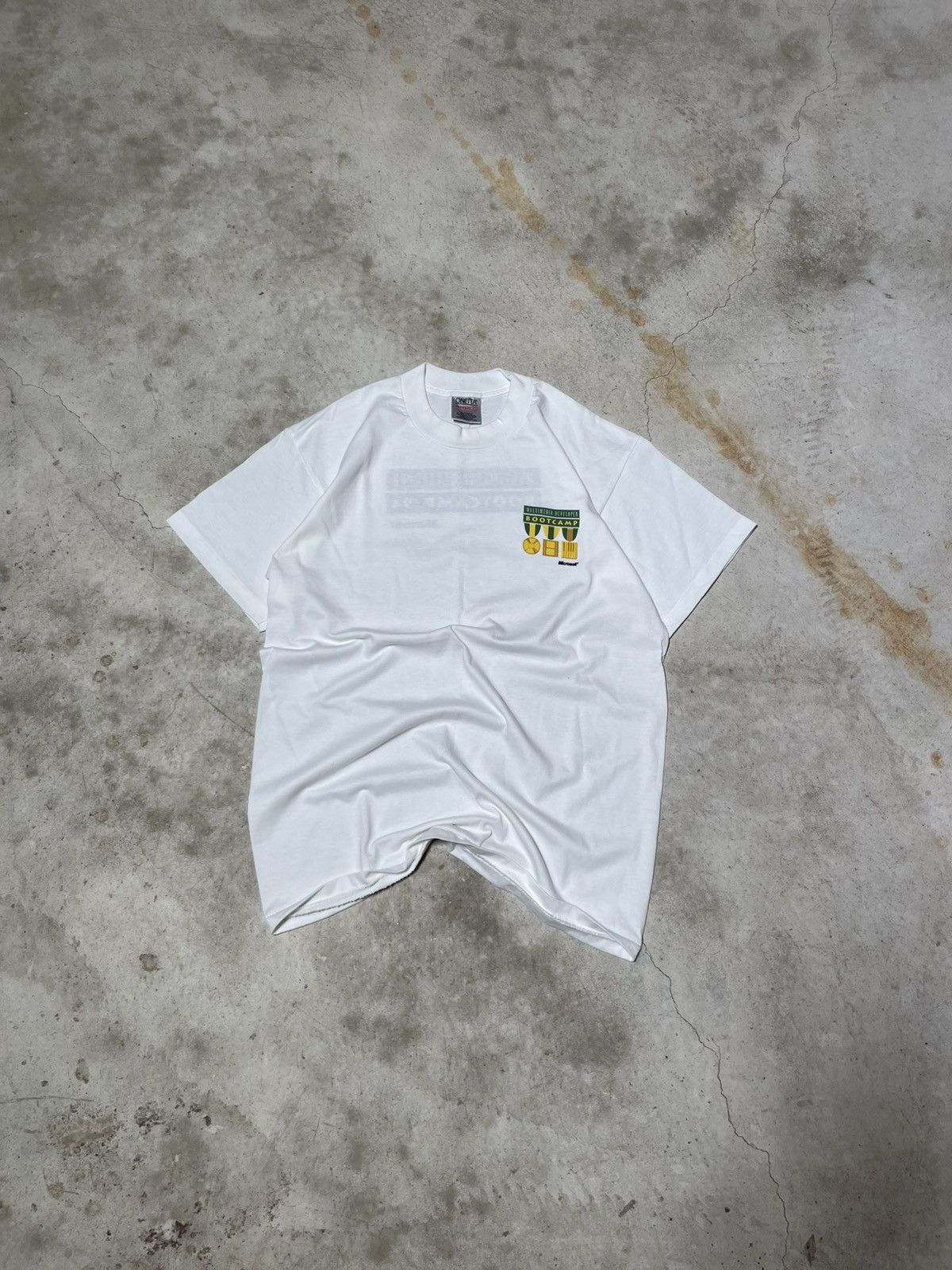 Microsoft × Vintage Microsoft Developer Bootcamp 1994 Vintage T Shirt Size US L / EU 52-54 / 3 - 1 Thumbnail