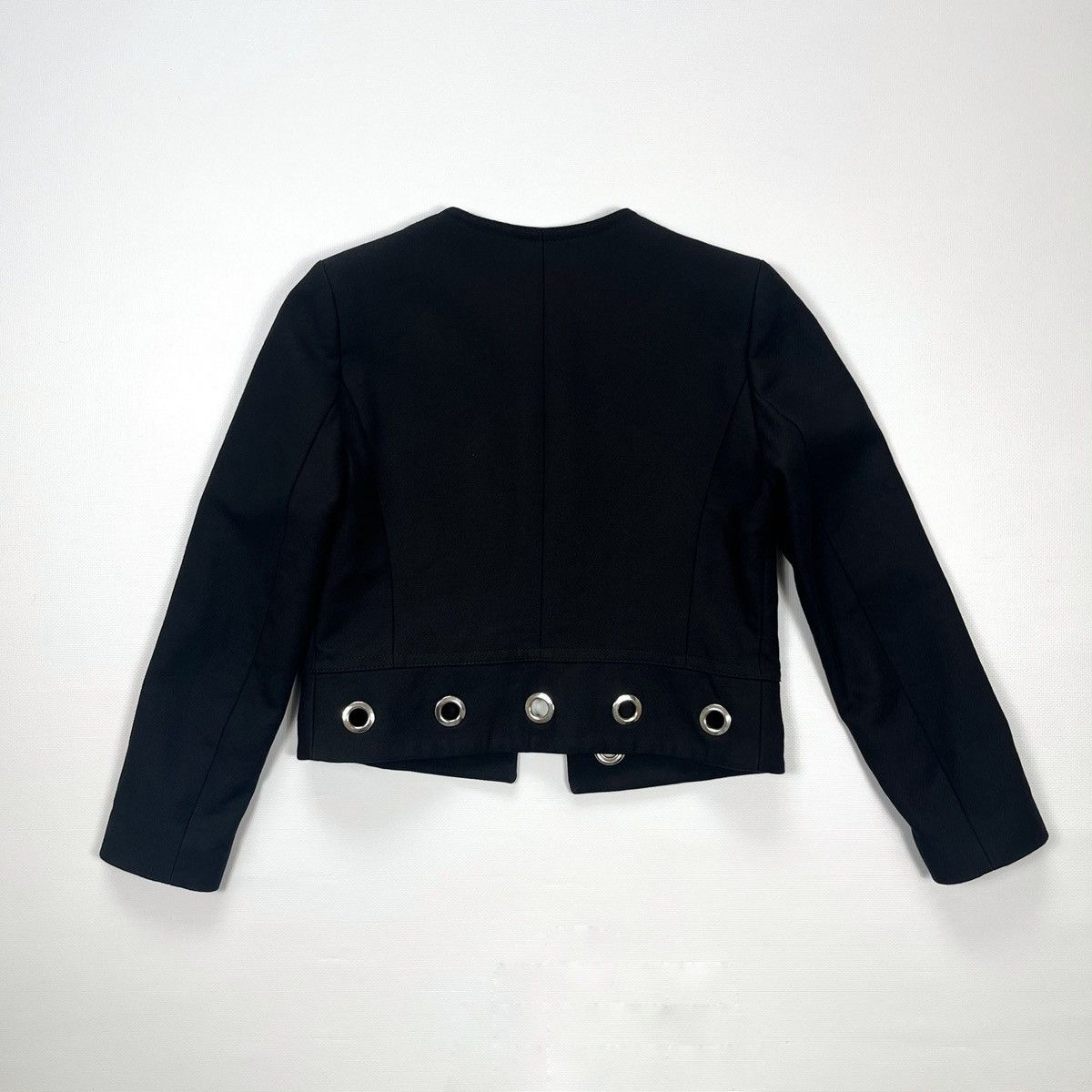 Sandro Sandro Paris Cropped Blazer jacket Size 36 Black Size XS / US 0-2 / IT 36-38 - 10 Thumbnail