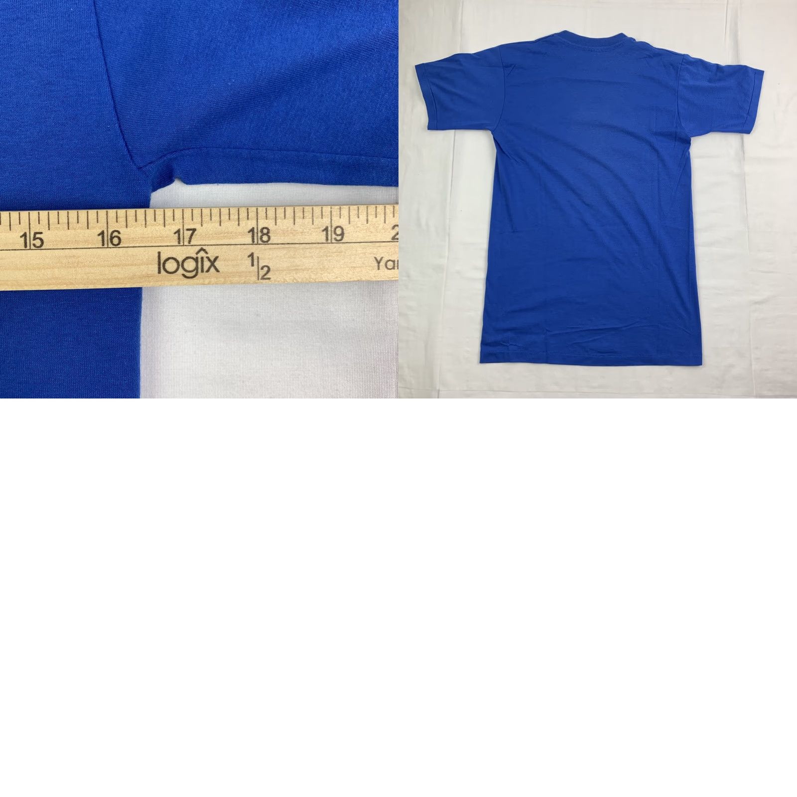 Hanes VINTAGE Mississippi Steamboat T Shirt Men Adult Small Blue 1989 80s Made in USA Hanes Crew Neck Short Sleeve T-Shirt USA 80s 90s Size US S / EU 44-46 / 1 - 8 Thumbnail