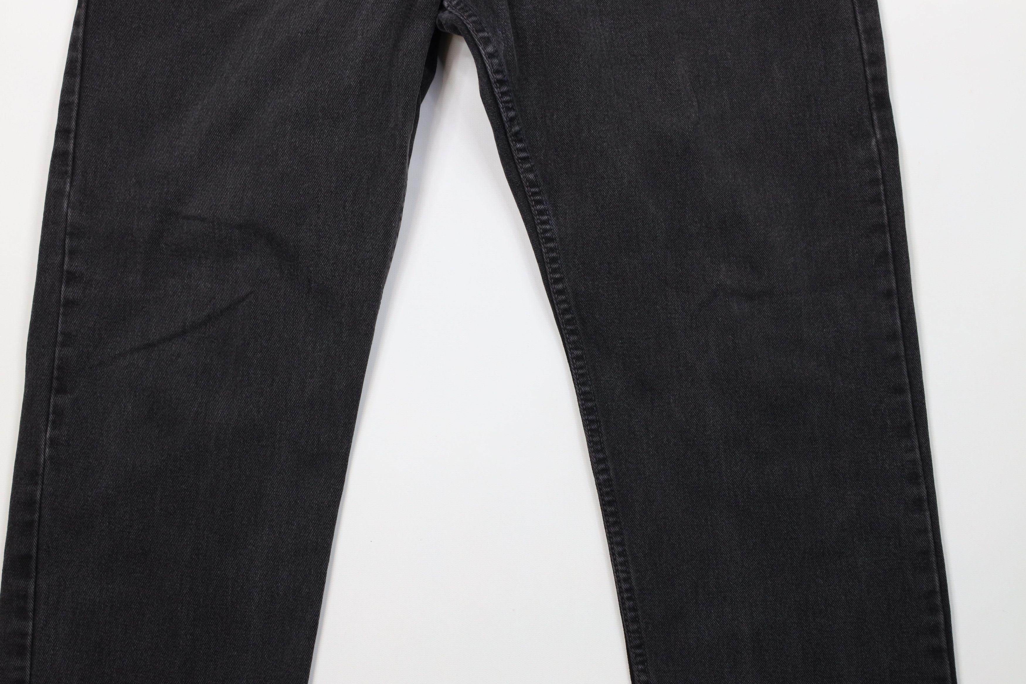 Levi's Vintage Y2K 2003 Levis 505 Regular Straight Leg Jeans Black Size US 38 / EU 54 - 4 Thumbnail