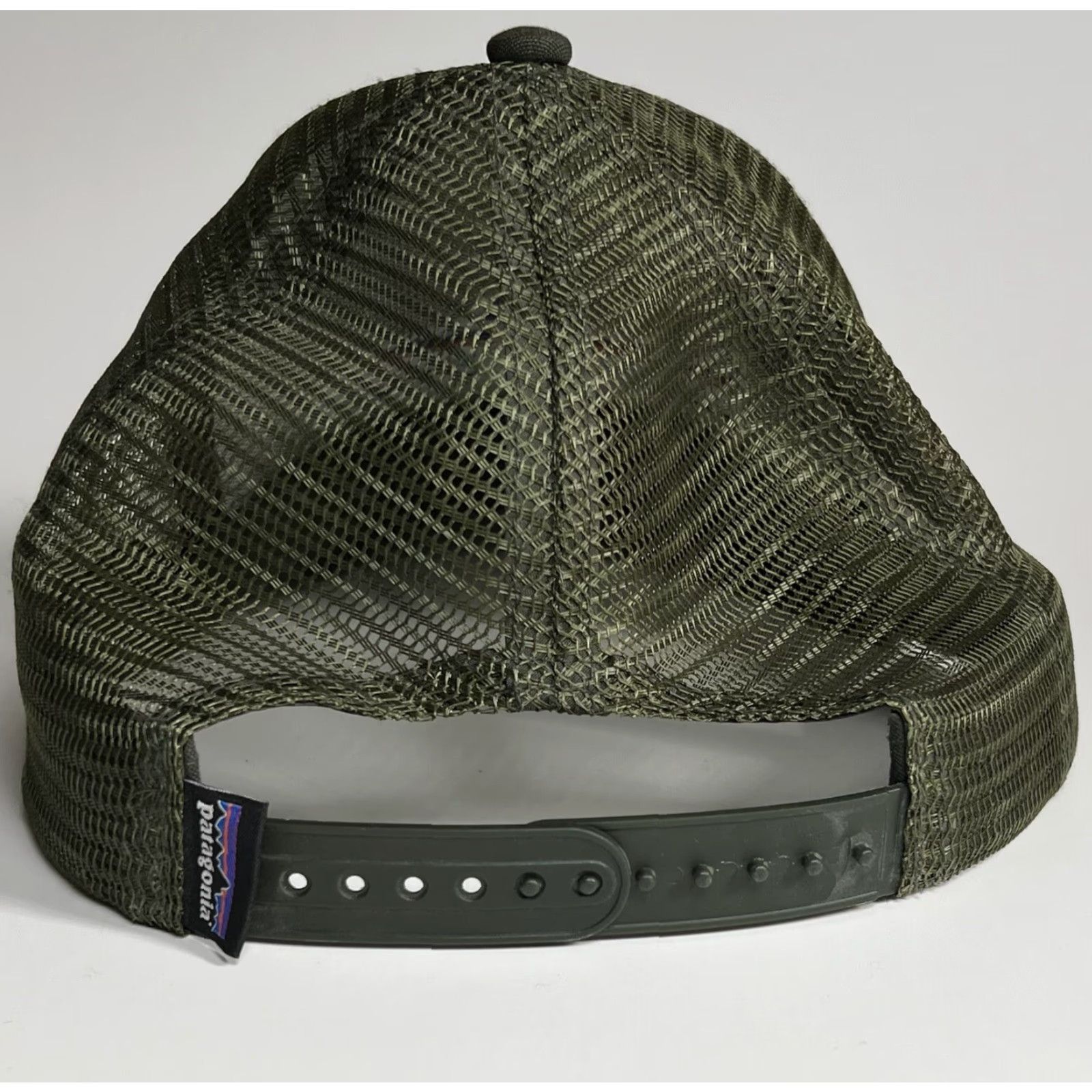 Patagonia PATAGONIA Fitz Roy Trout Trucker Hat Green Snap Back Cap Unisex Adults One Size Cap / Hat Size ONE SIZE - 2 Thumbnail