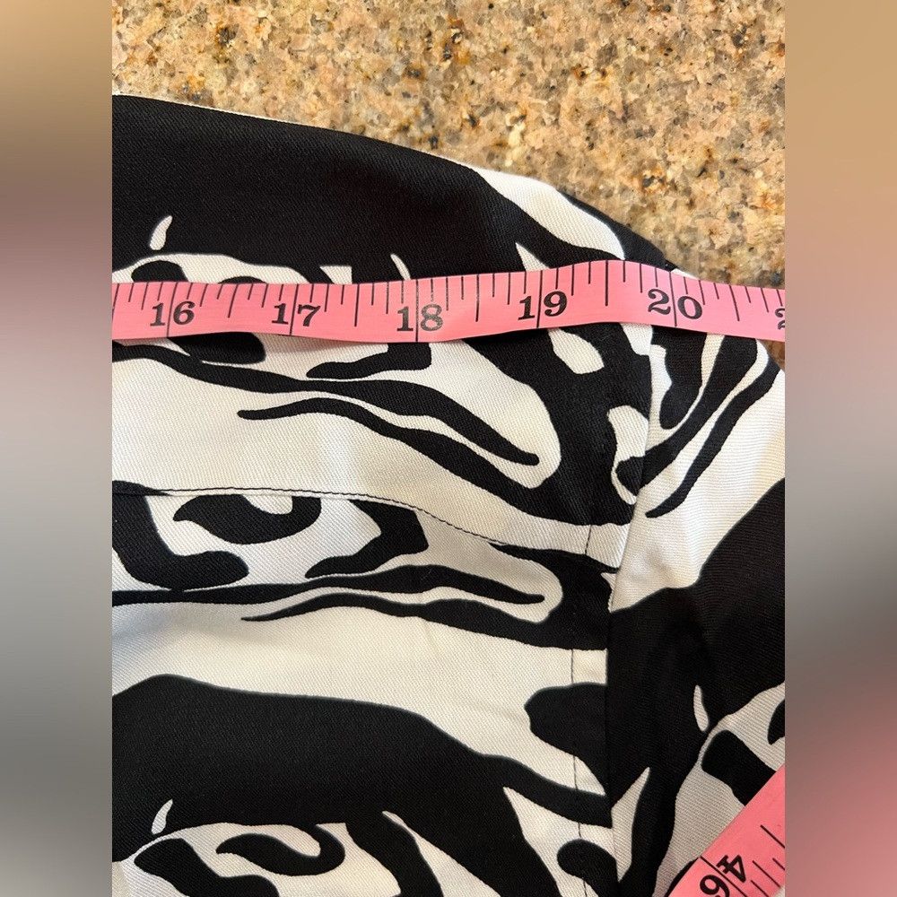 The Kooples The Kooples Black & White Panther Print Shirt – NWT – Large Size US L / EU 52-54 / 3 - 6 Thumbnail