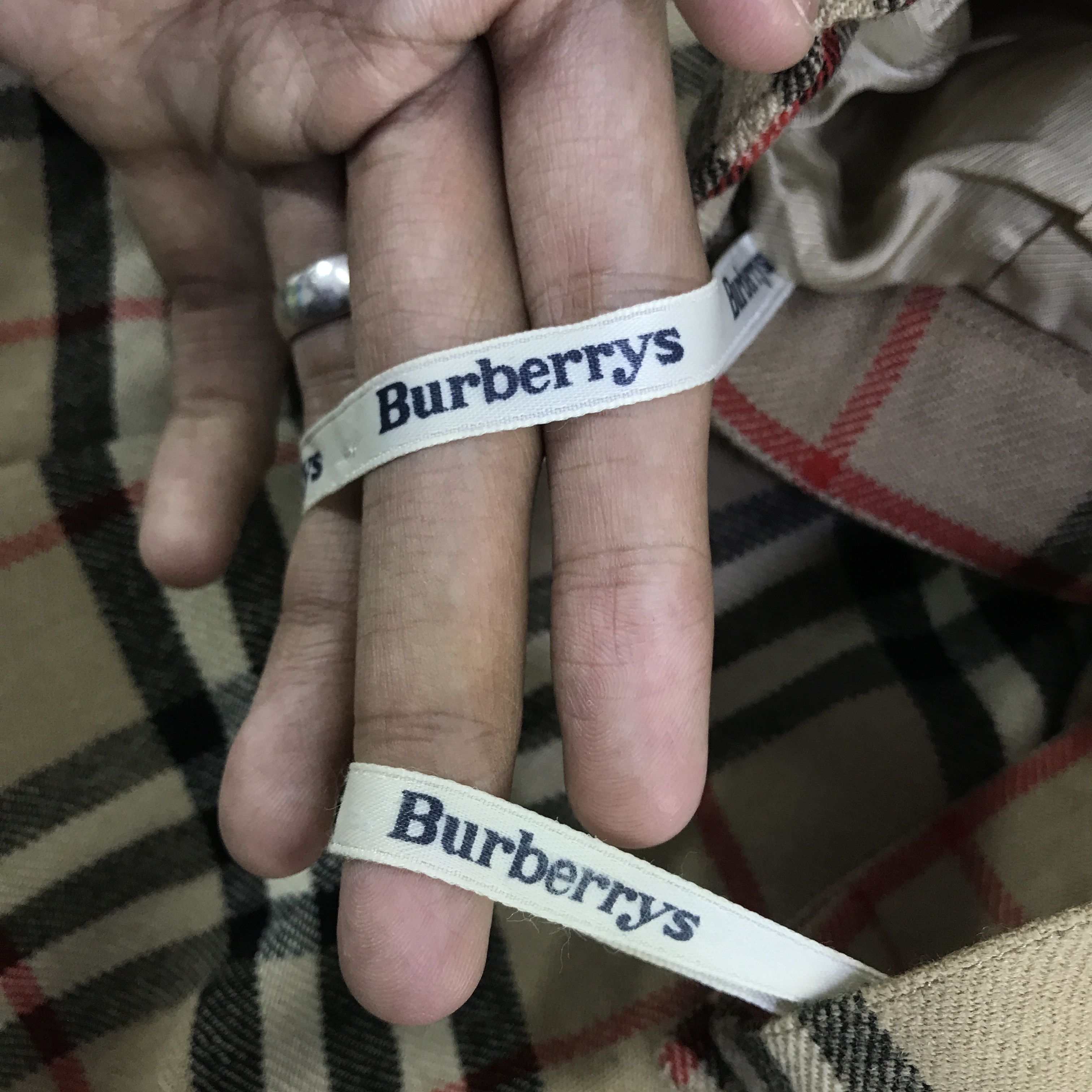 Burberry Vintage Burberry Skirt K130B19 Size 22" - 12 Thumbnail