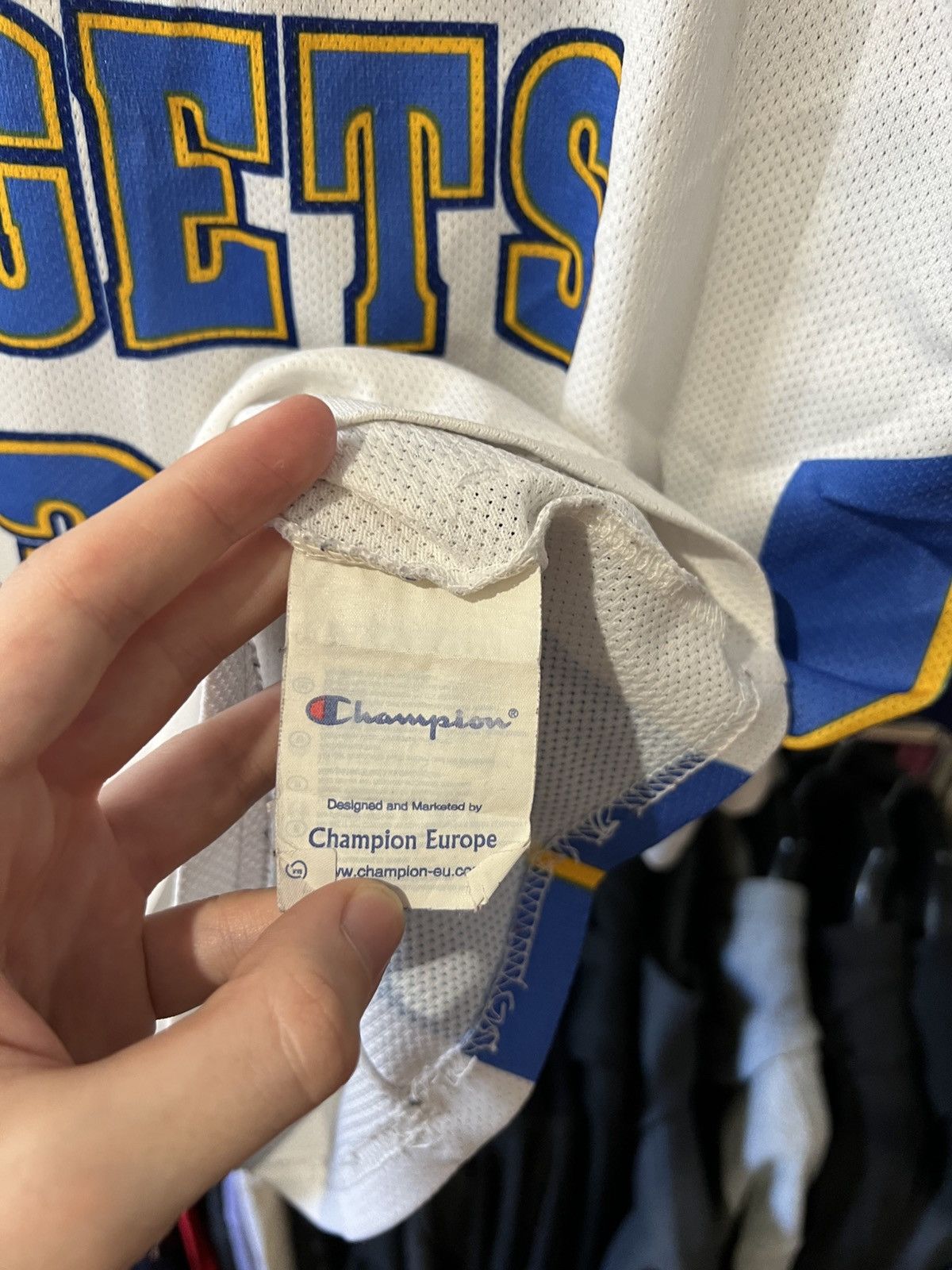 NBA CHAMPION NBA DENVER NUGGETS #3 ALLEN IVERSON HOME JERSEY Size US L / EU 52-54 / 3 - 8 Thumbnail
