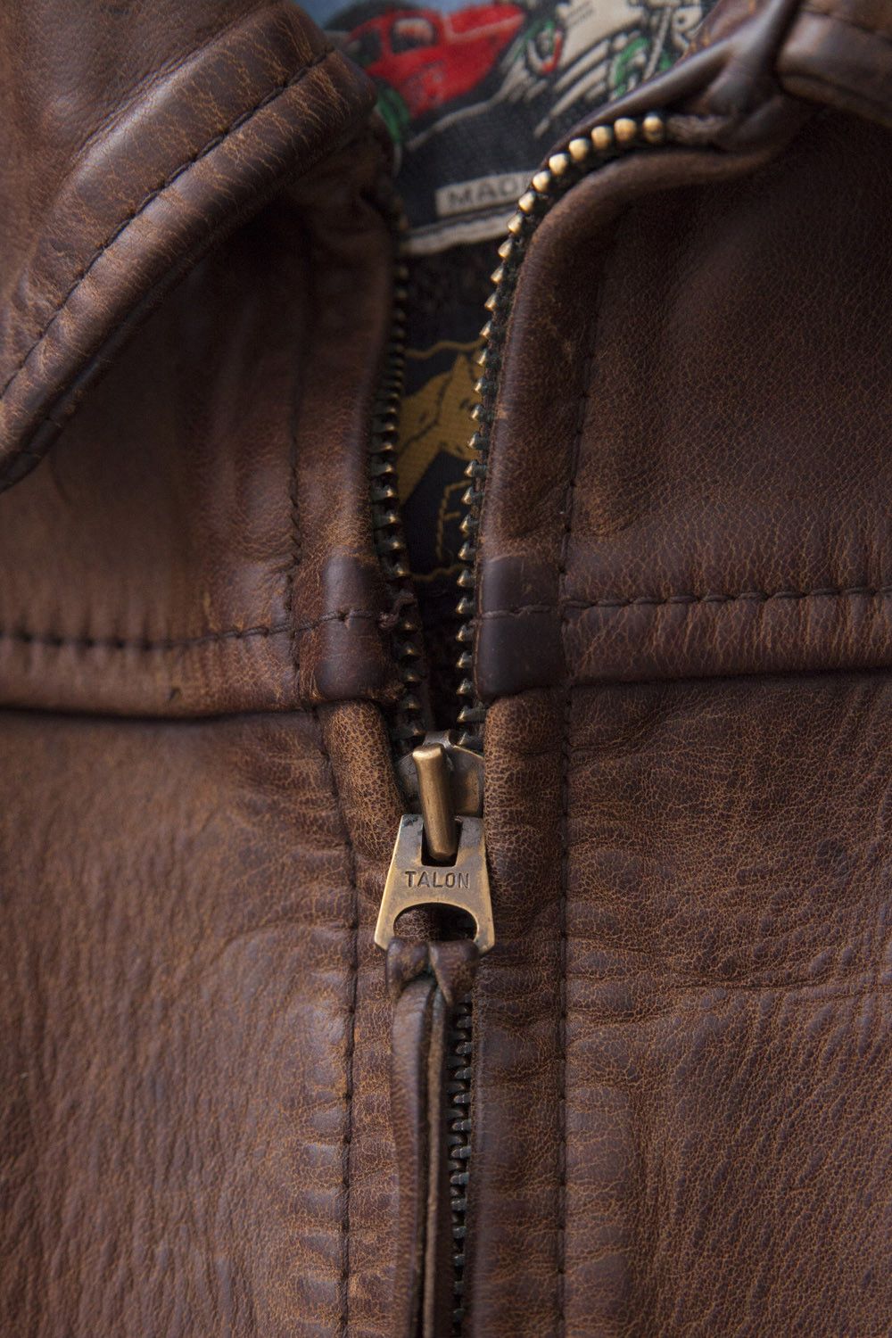 Aero Leathers Vintage Half-belt leather jacket Size US L / EU 52-54 / 3 - 7 Thumbnail