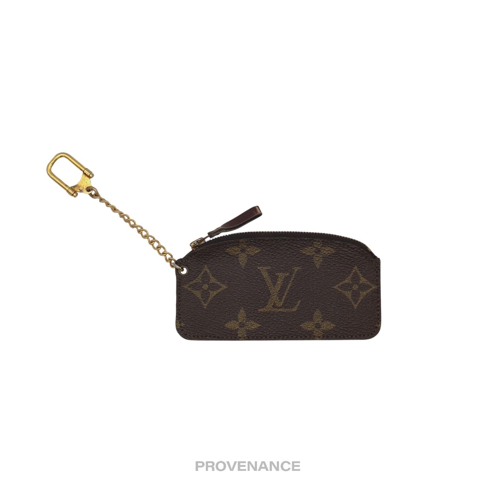 Louis Vuitton 🔴 Louis Vuitton Ellipse Key Pouch Cles - Monogram Dark Size ONE SIZE - 2 Thumbnail