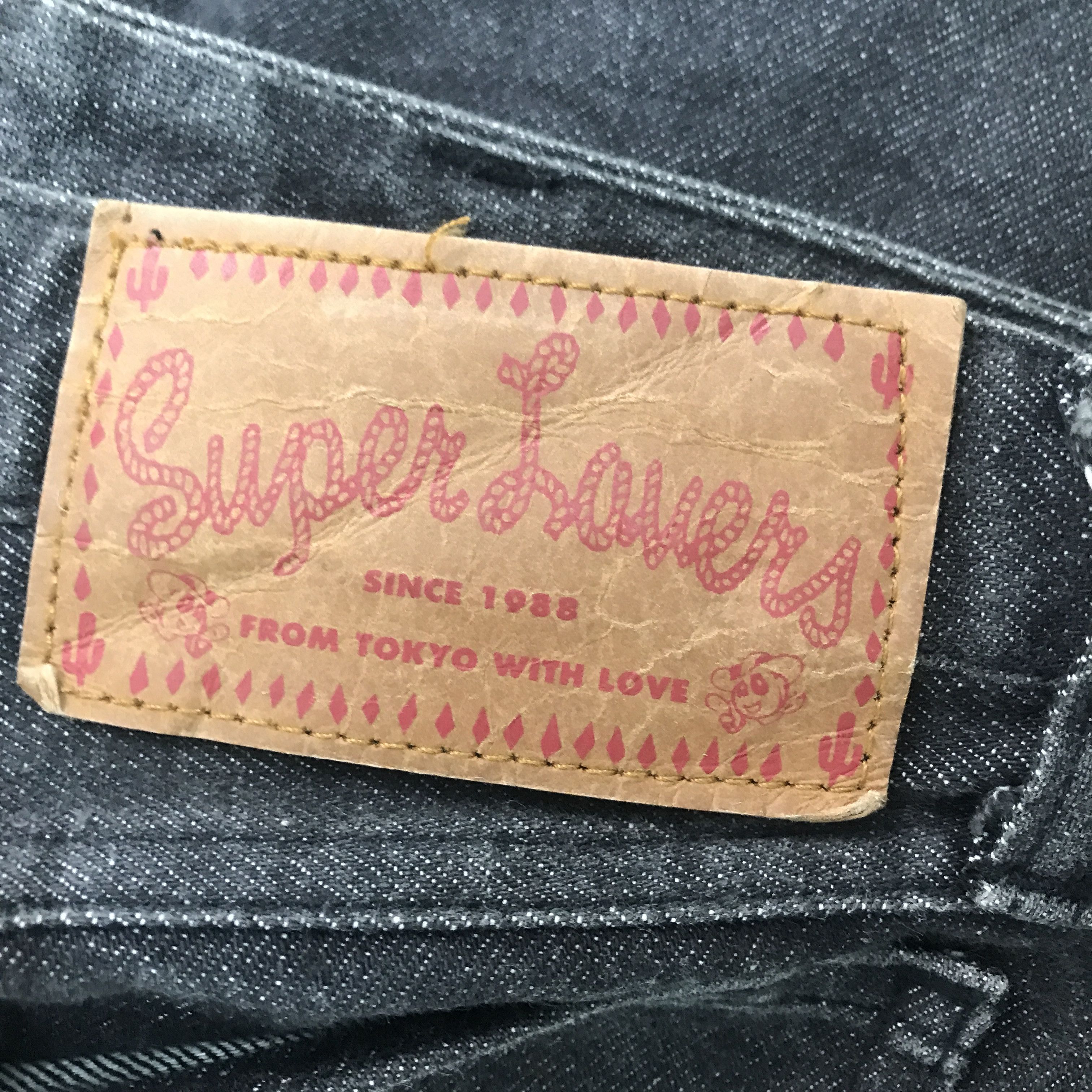 Super Lovers super lovers bootcut black denim pants K54B15 Size US 28 / EU 44 - 13 Thumbnail