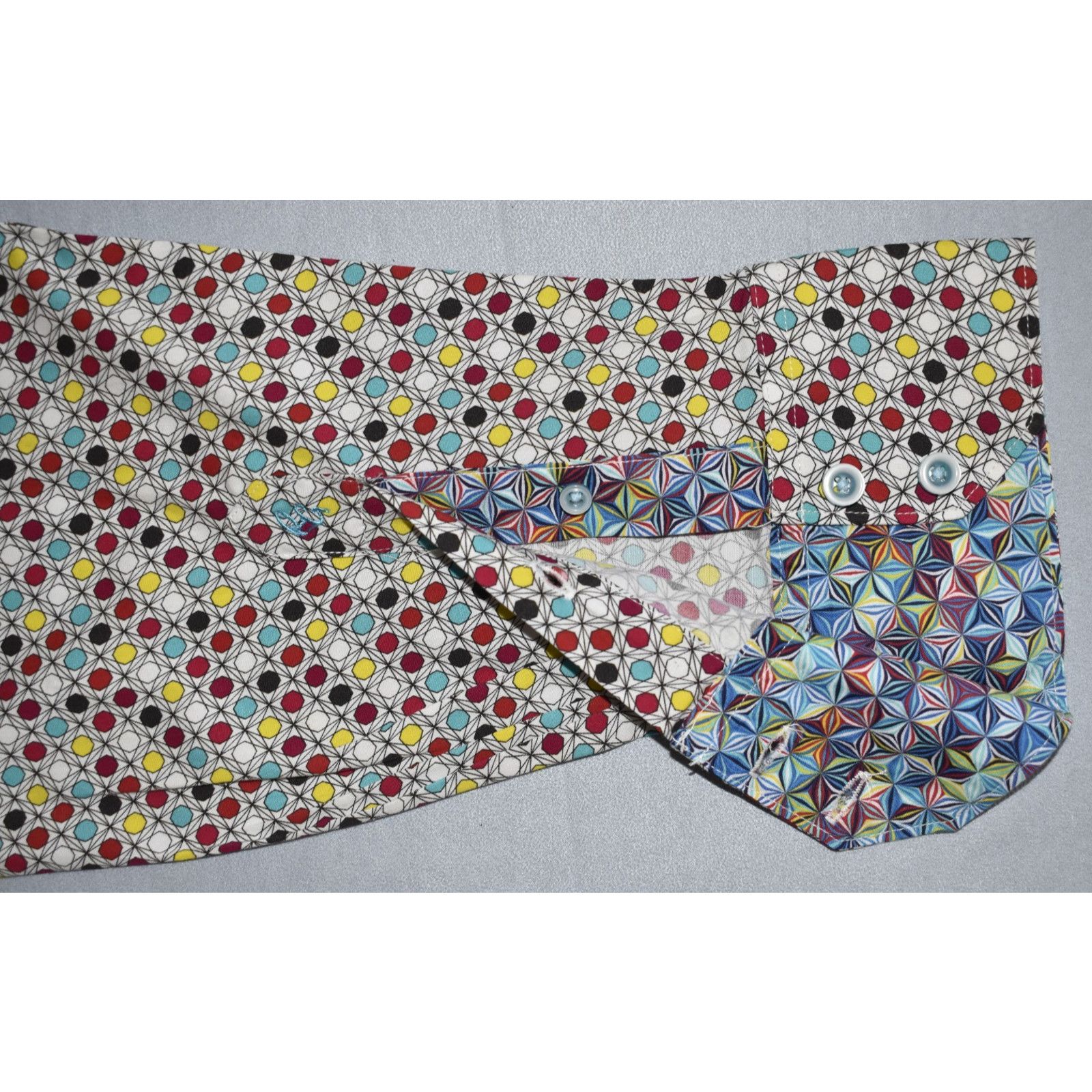 Robert Graham ROBERT GRAHAM Multi-Dot Geometric Long Sleeve Shirt Size 2XL Size US XXL / EU 58 / 5 - 5 Thumbnail