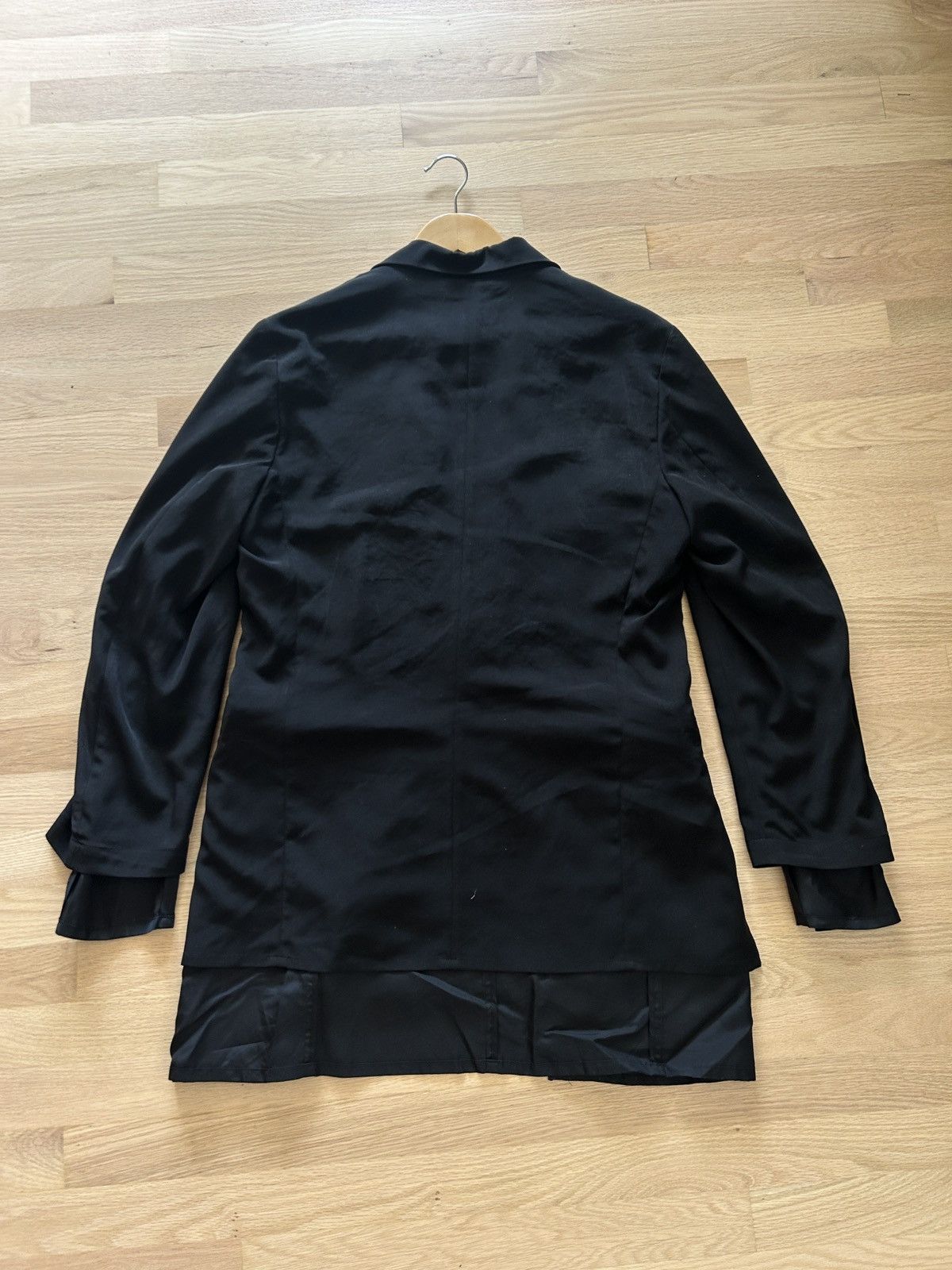 Ground Y × Yohji Yamamoto Ground Y Doubled Layered Blazer Jacket Size 40L - 2 Thumbnail