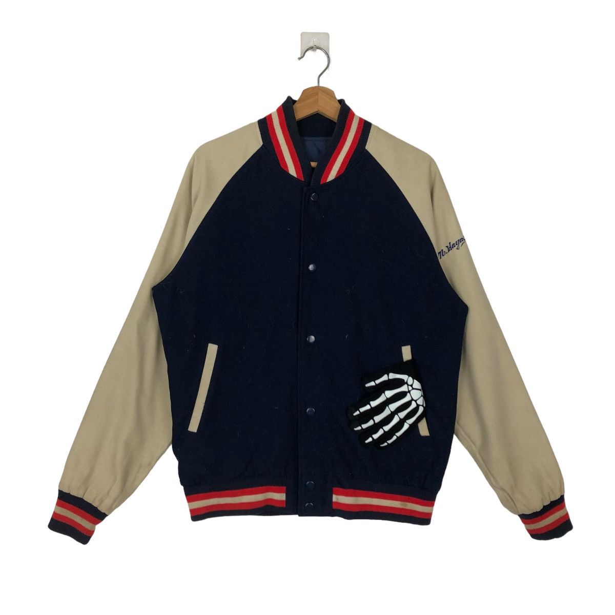 Japanese Brand 🔥VINTAGE VARSITY JACKET WOOL VALIO SPORTSWEAR KENKODO Size US L / EU 52-54 / 3 - 1 Thumbnail