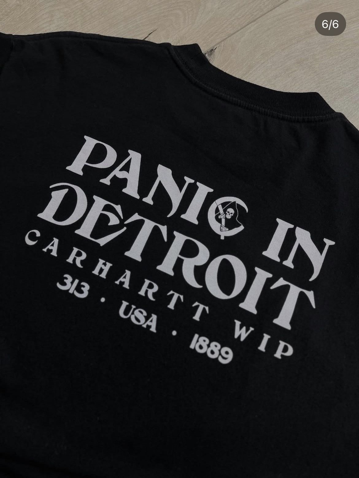 Carhartt Wip Carhartt WIP Big Logo Black T-Shirt Tee Size US S / EU 44-46 / 1 - 6 Thumbnail