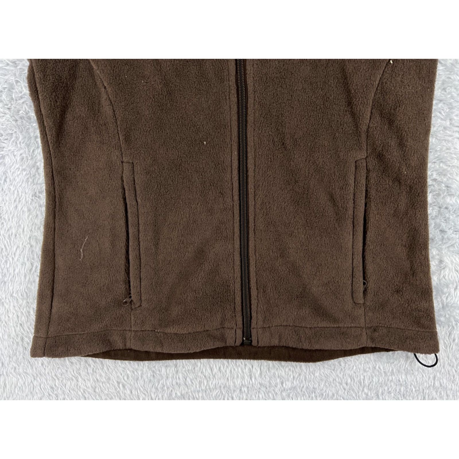 CB Sports Columbia Hoodie Womens Medium Brown Full Zip Logo Sports Activewear Men’s? Size M / US 6-8 / IT 42-44 - 5 Thumbnail