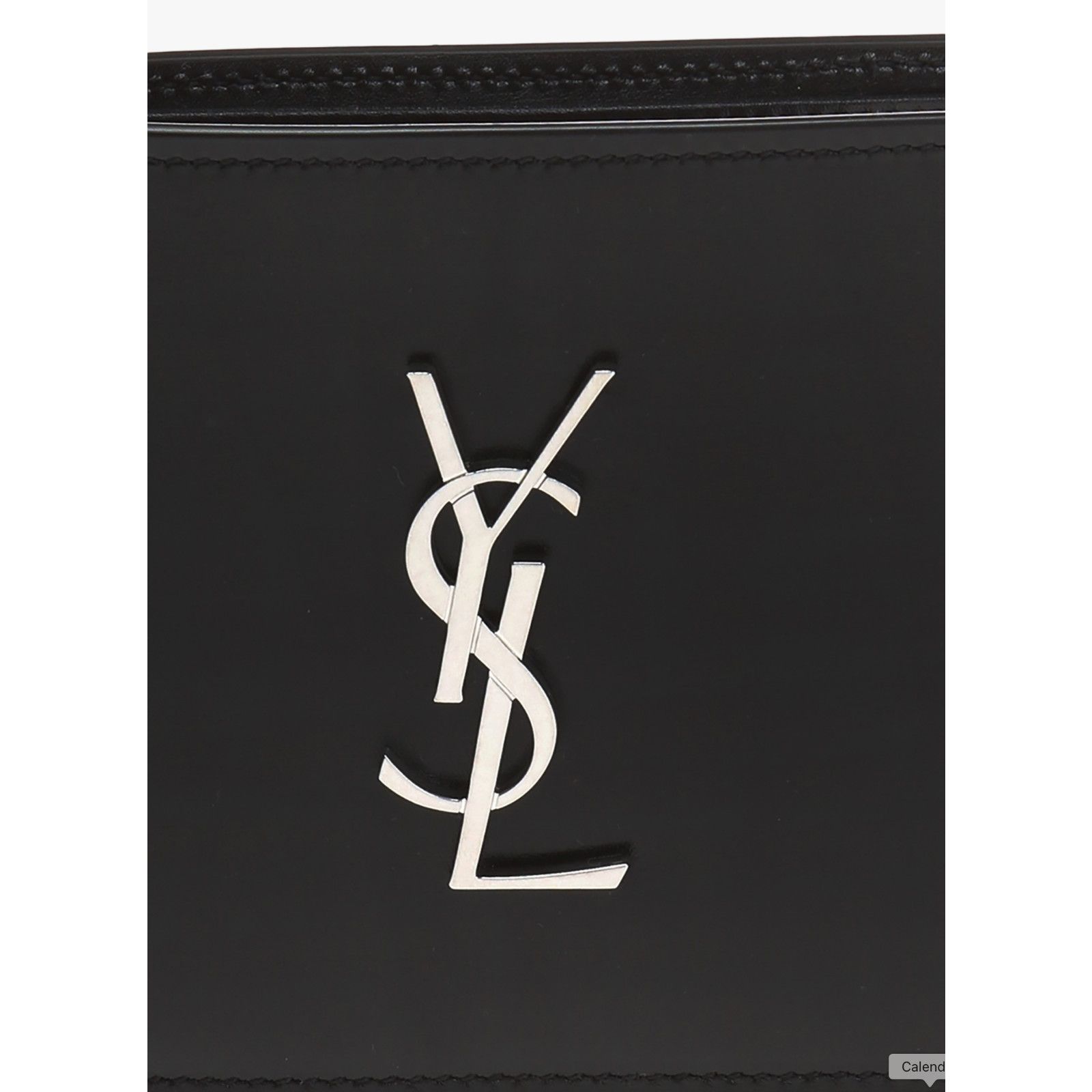 Yves Saint Laurent Saint Laurent Men YSL Silver Metal Logo Card Bi-Fold Wallet Size ONE SIZE - 8 Thumbnail