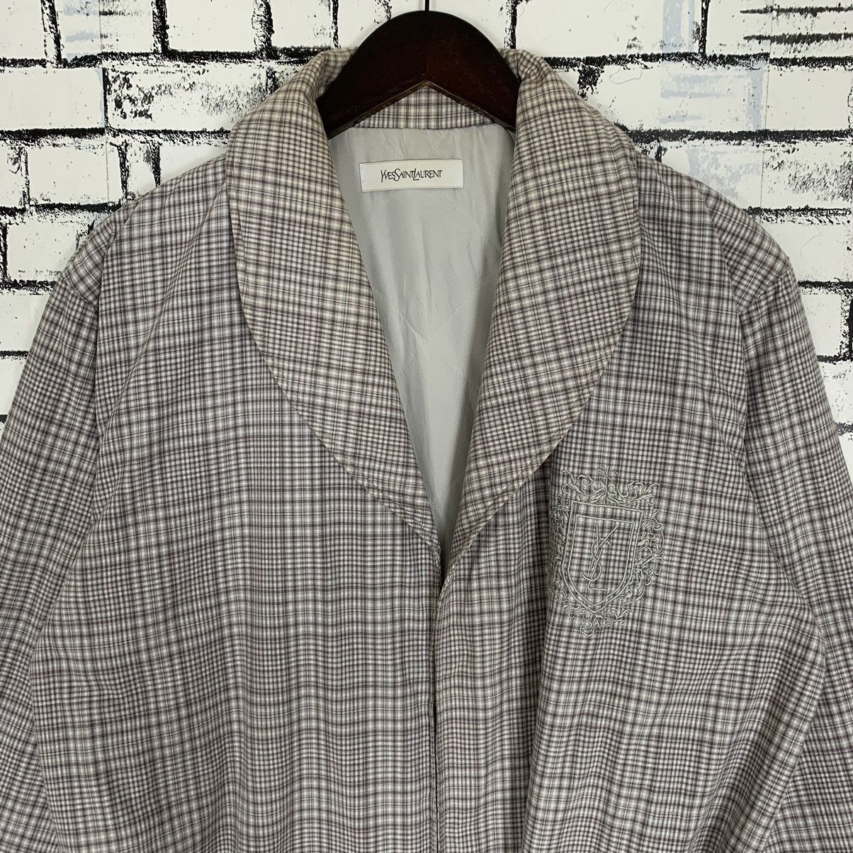 Yves Saint Laurent Vintage Yves Saint Lauren Robe Coat Size M / US 6-8 / IT 42-44 - 2 Thumbnail
