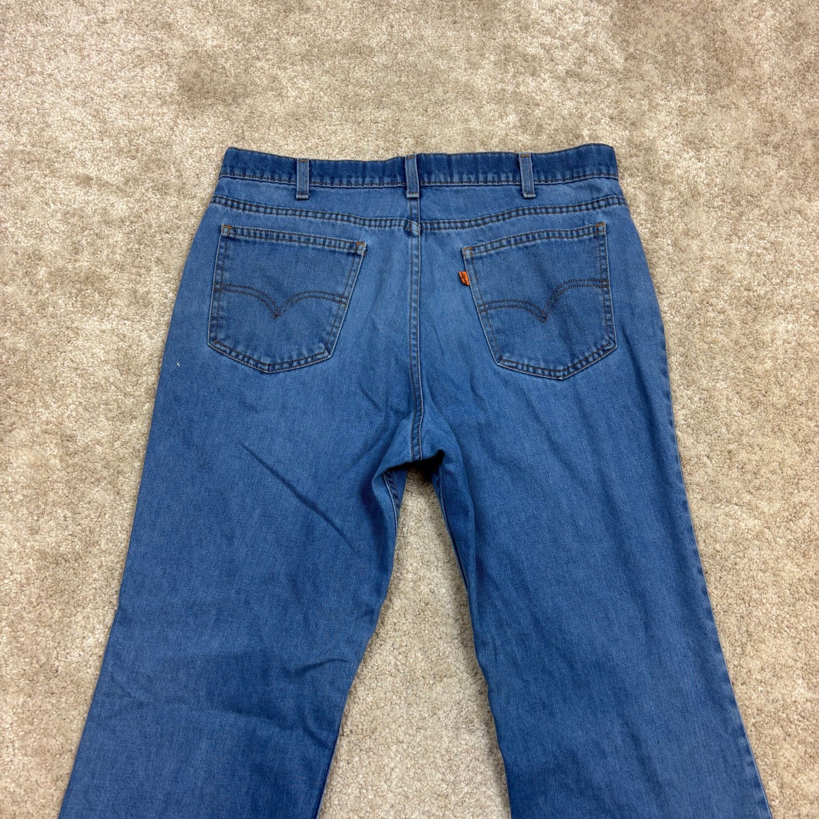 Levi's × Vintage Vintage 80s Levi's 549 Orange Tab Loose Jeans Men's 36x29 Size US 36 / EU 52 - 4 Thumbnail