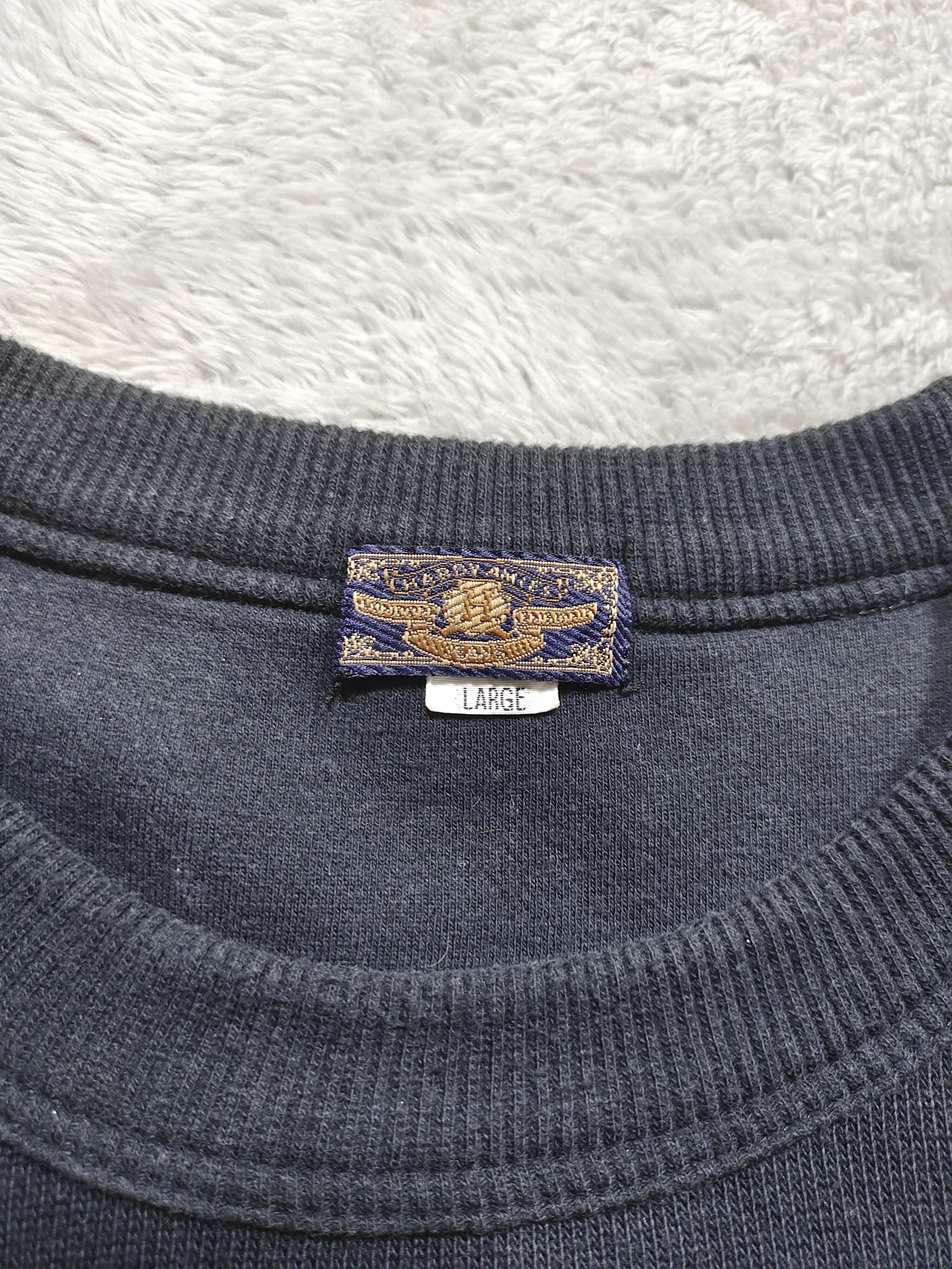Hardy Amies VINTAGE HARDY AMIES EMBROIDERED CREWNECK SWEATSHIRT Size US L / EU 52-54 / 3 - 7 Thumbnail
