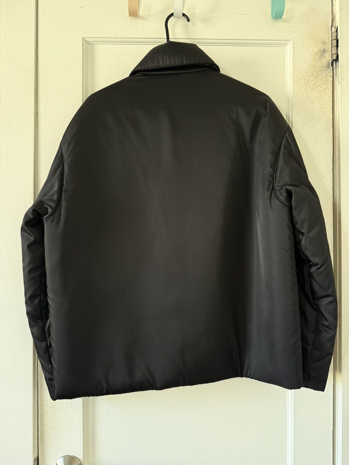 Prada Rare Prada Nylon Padded Logo Coach Jacket Size US XS / EU 42 / 0 - 4 Thumbnail