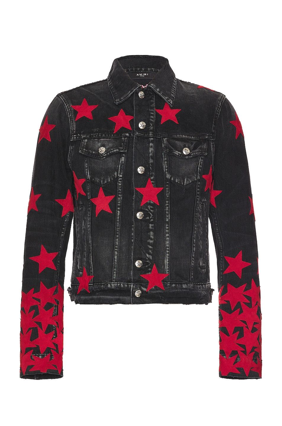 Amiri o1gr1nt0924 Chemist Ultra Suede Jacket in Aged Black Size US L / EU 52-54 / 3 - 1 Thumbnail