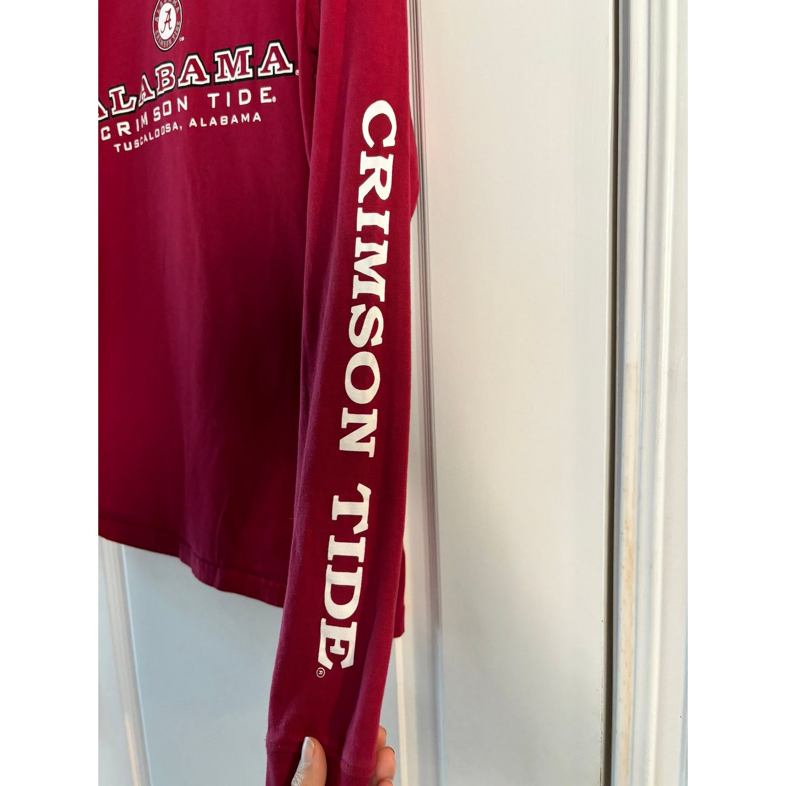 NCAA NCAA Alabama Crimson Tide Long Sleeve T Shirt Size Small Size US S / EU 44-46 / 1 - 2 Thumbnail