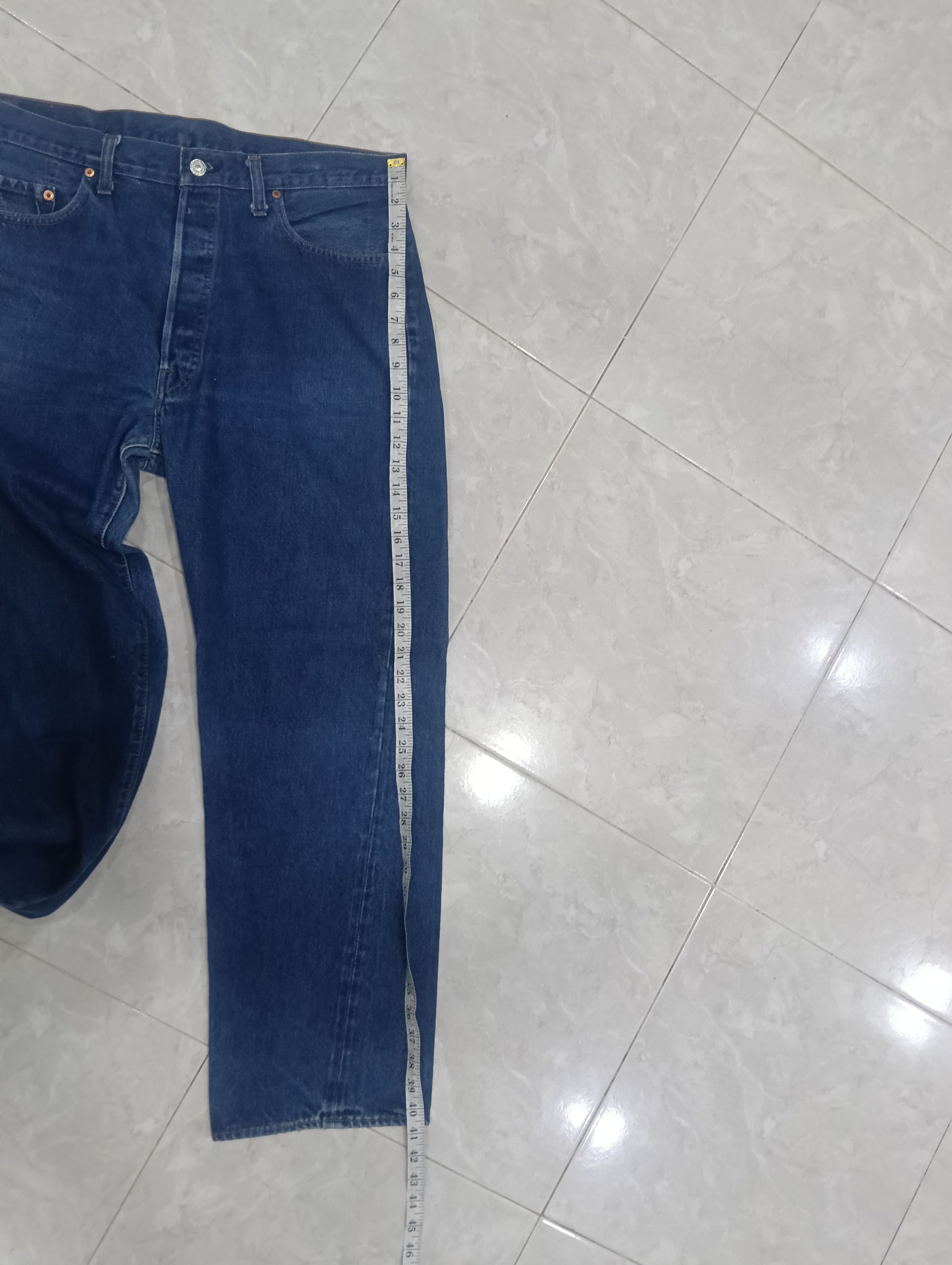 Levi's Vintage Clothing 80s Levis 501 Selvedge Size US 36 / EU 52 - 9 Thumbnail