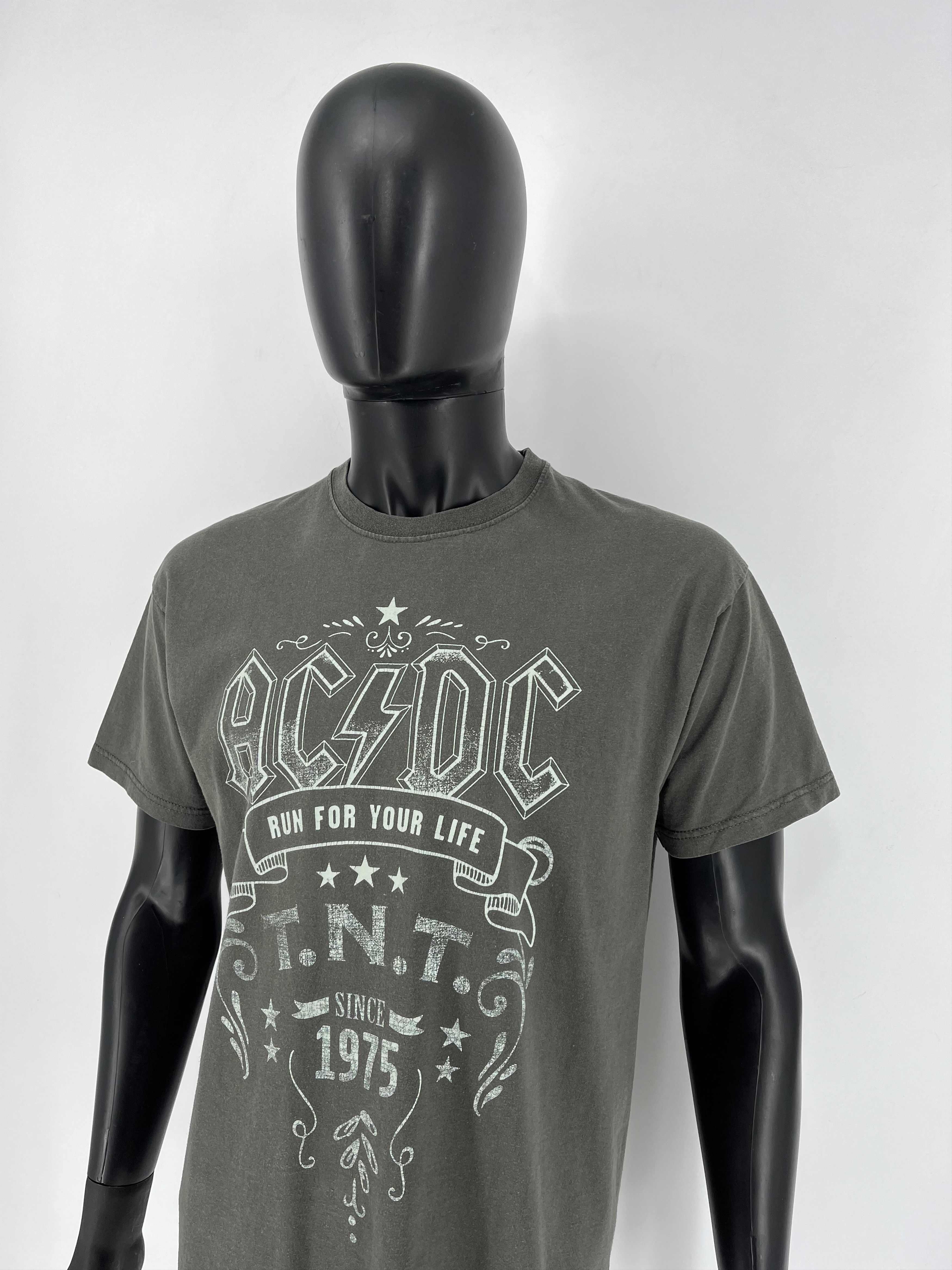 AC/DC × Band Tees Vintage ACDC Rock OF Bust T-Shirt Like Metallica Slayer Size US L / EU 52-54 / 3 - 5 Thumbnail