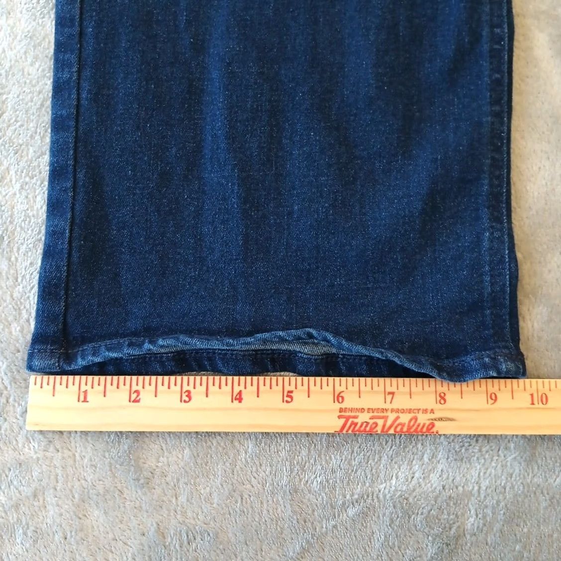 Old Navy Old Navy Wow Wide Leg Jeans Womens Size 4 Dark Wash 26x30 Mid Rise - Used Denim Size 27" / US 4 / IT 40 - 6 Thumbnail