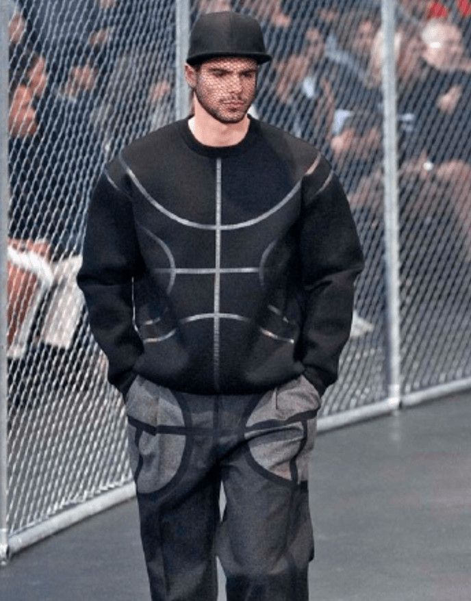Givenchy FW2014 Givenchy Art Polyvalent Black Sweater Size US M / EU 48-50 / 2 - 2 Thumbnail