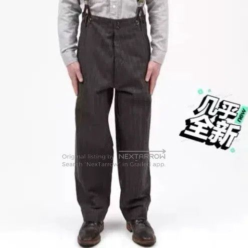 Nigel Cabourn Nigel Cabourn High waist retro pants Size US 30 / EU 46 - 1 Thumbnail