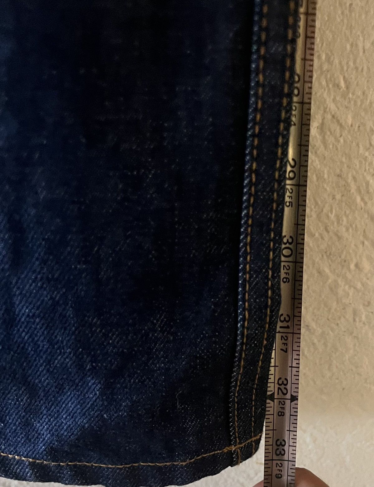 Ed Hardy × Vintage 'KOI FISH' RAW DENIM Siberia Hills x Ed hardy 32x33 VINTAGE Size US 32 / EU 48 - 6 Thumbnail