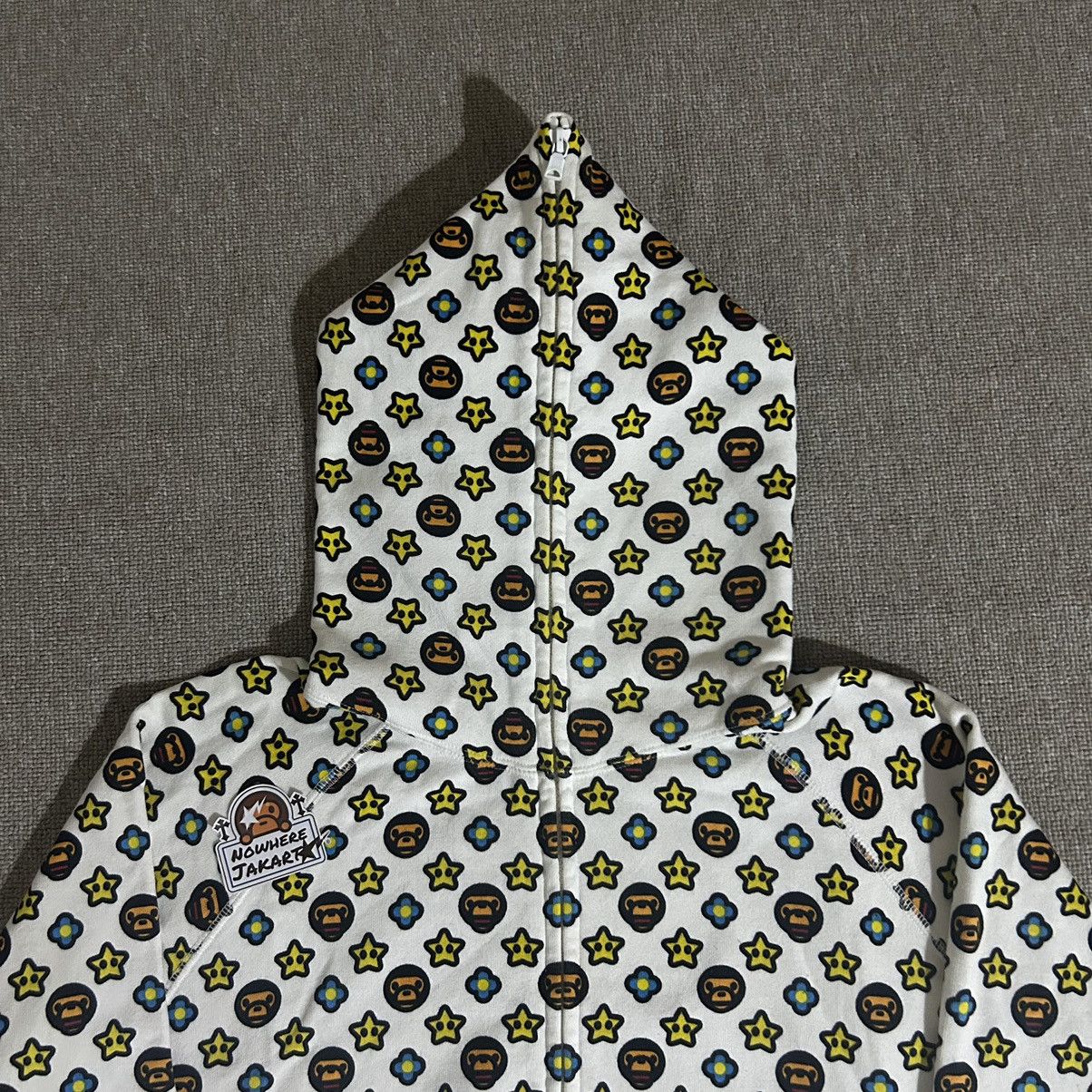 Bape Bape Baby Milo Monogram Full Zip Hoodie Size US S / EU 44-46 / 1 - 4 Thumbnail