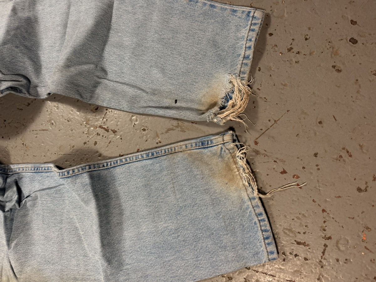 Levi's Vintage Distressed Levis Orange Tag Denim Size US 32 / EU 48 - 2 Thumbnail