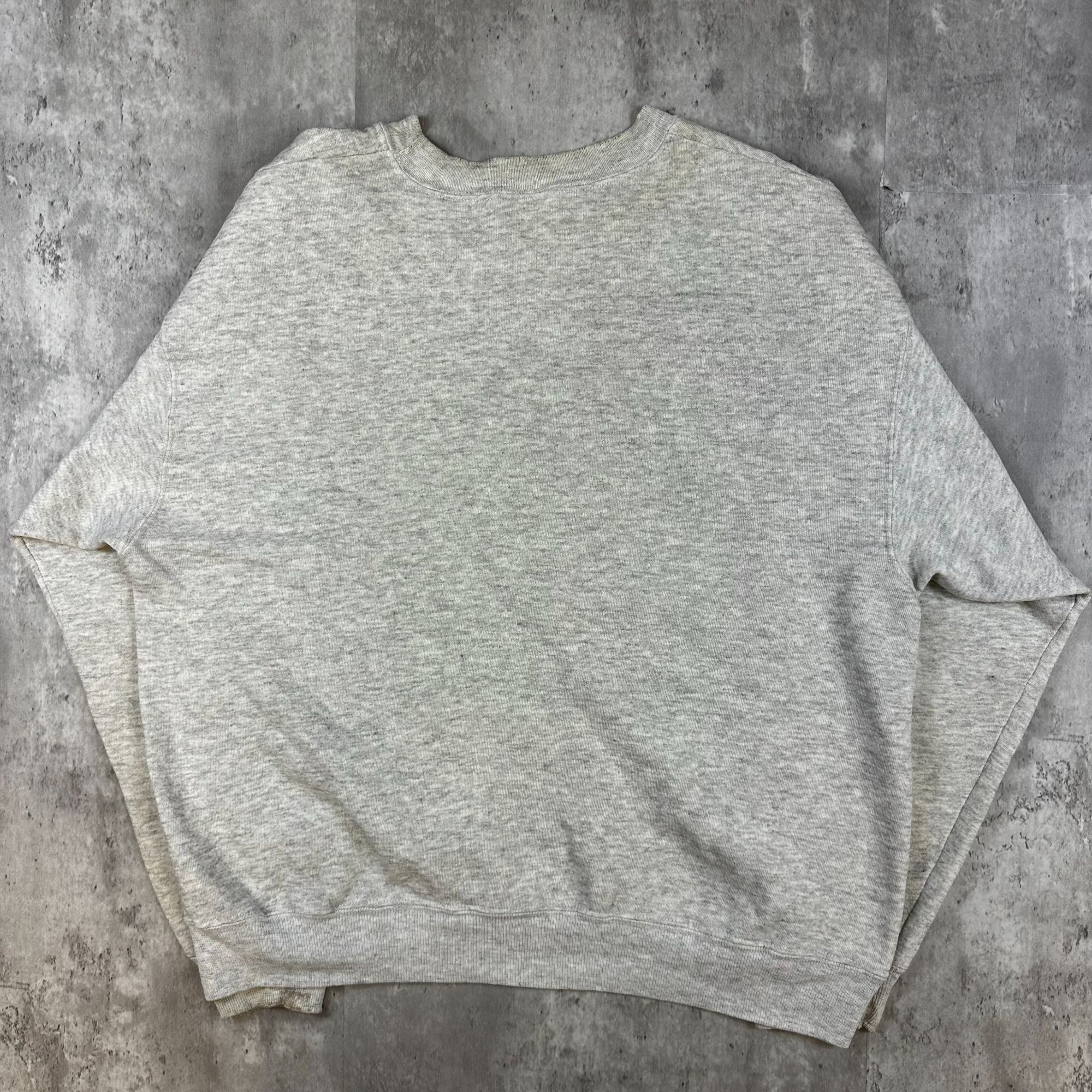 Hanes Vintage Hanes Activewear Oklahoma Sooners Sweatshirt Gray Cr Size US XL / EU 56 / 4 - 2 Thumbnail