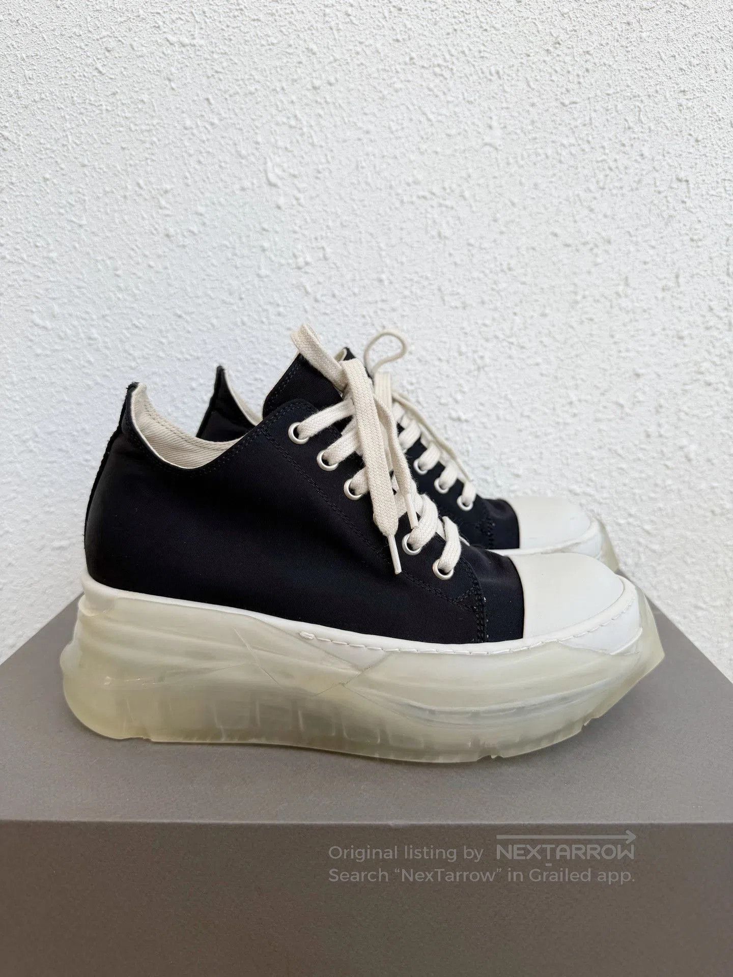 Rick Owens Drkshdw Rick Owens DRKSHDW Thick Sole Sneakers. Size US 4.5 / IT 34.5 - 2 Thumbnail