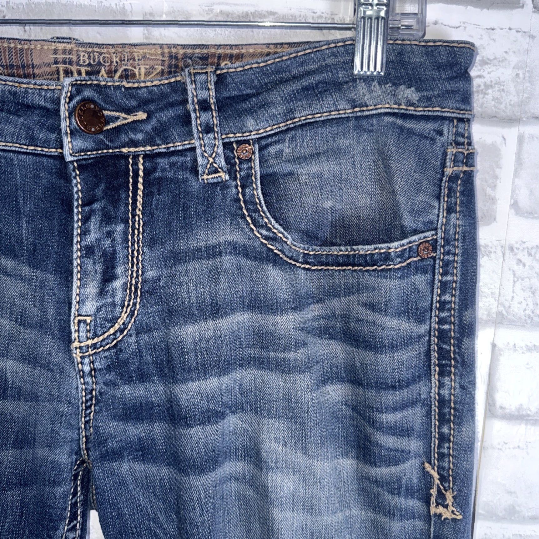 Buckle Black Buckle Black Jeans Mens Straight 29x32 Blue Regular Pants Size US 29 - 2 Thumbnail