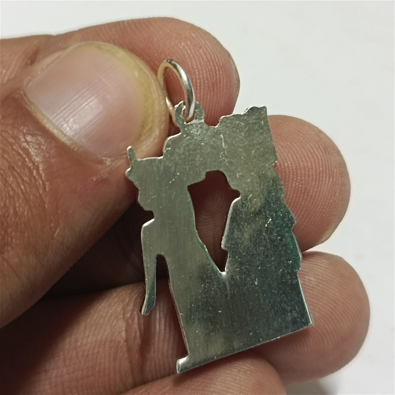 Handmade Silver-plated pharaonic jewelry piece, handmade Size ONE SIZE - 5 Thumbnail
