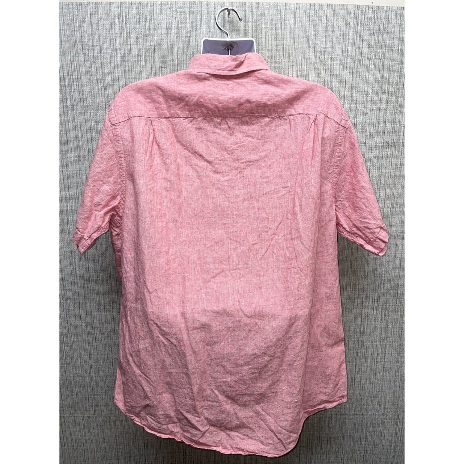 Vintage Cremieux Classics Red Button Down Linen Blend Shirt Mens 2XT Size US XXL / EU 58 / 5 - 6 Thumbnail