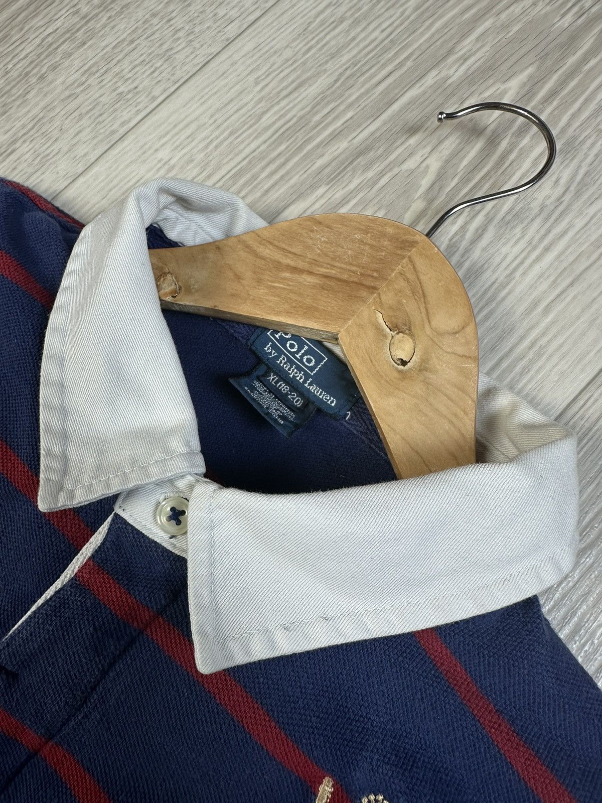 Polo Ralph Lauren Vintage 90s Polo Ralph Lauren Rugby Long Sleeve Sweatshirt Size US S / EU 44-46 / 1 - 6 Thumbnail