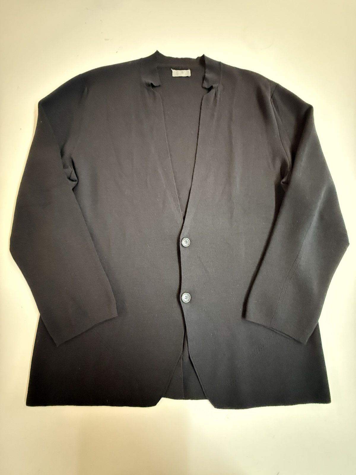 Dior Dior Homme Black Knit Cardigan Blazer — Hedi Era Minimalism Size US L / EU 52-54 / 3 - 4 Thumbnail