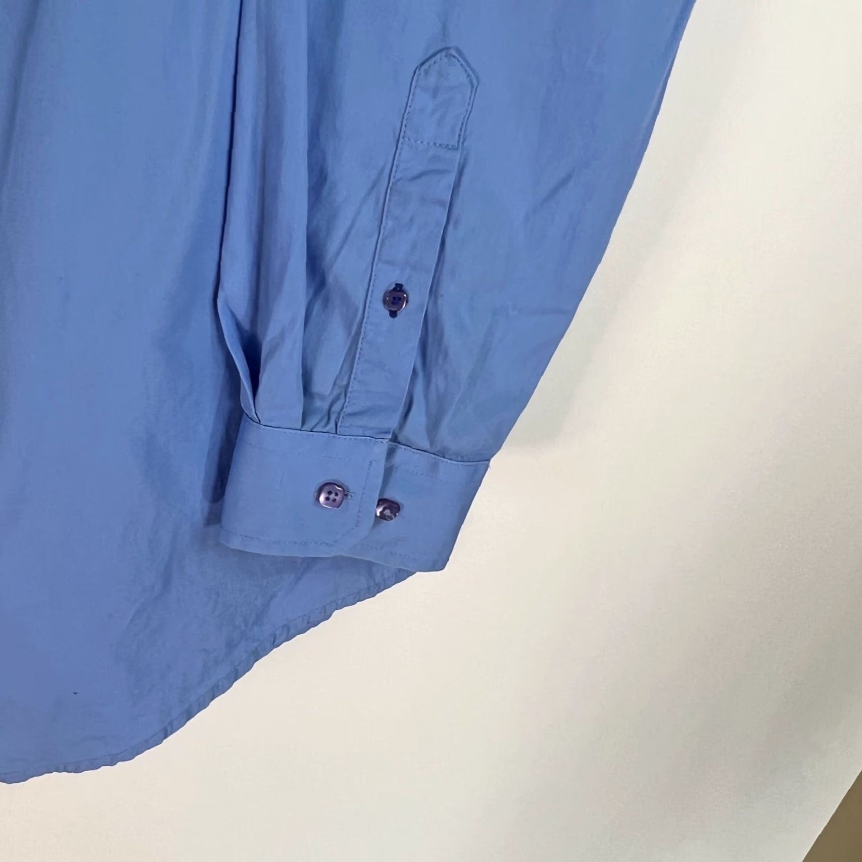 Vintage Cinch Western Button-Up Shirt Mens M Blue Long Sleeve Pearl Snap Button-Down Size US M / EU 48-50 / 2 - 2 Thumbnail