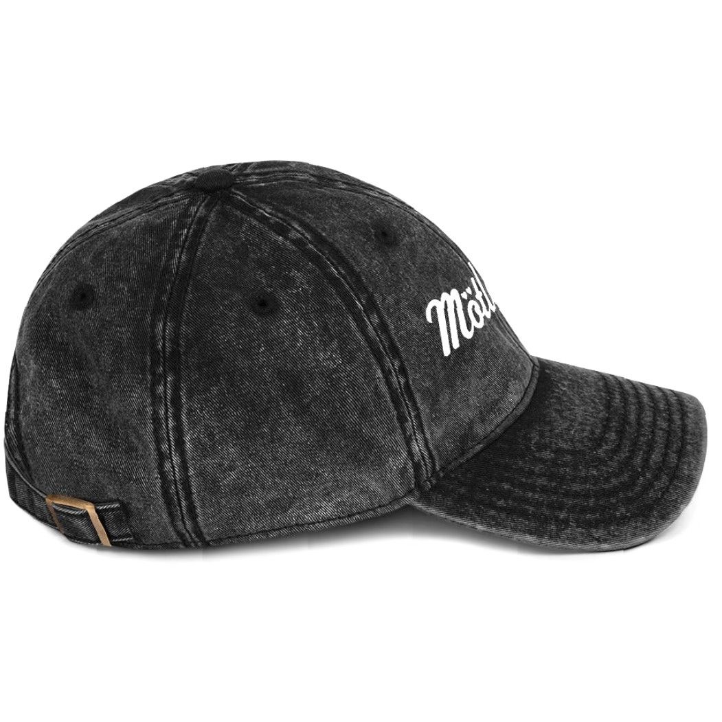 Vintage VINTAGE Motley Crue Embroidered Black Hat Officially Licensed Cotton Twill Hat Men One Size Snapback Adjustable 100% Cotton Twill Music Rock N Roll Size ONE SIZE - 4 Thumbnail