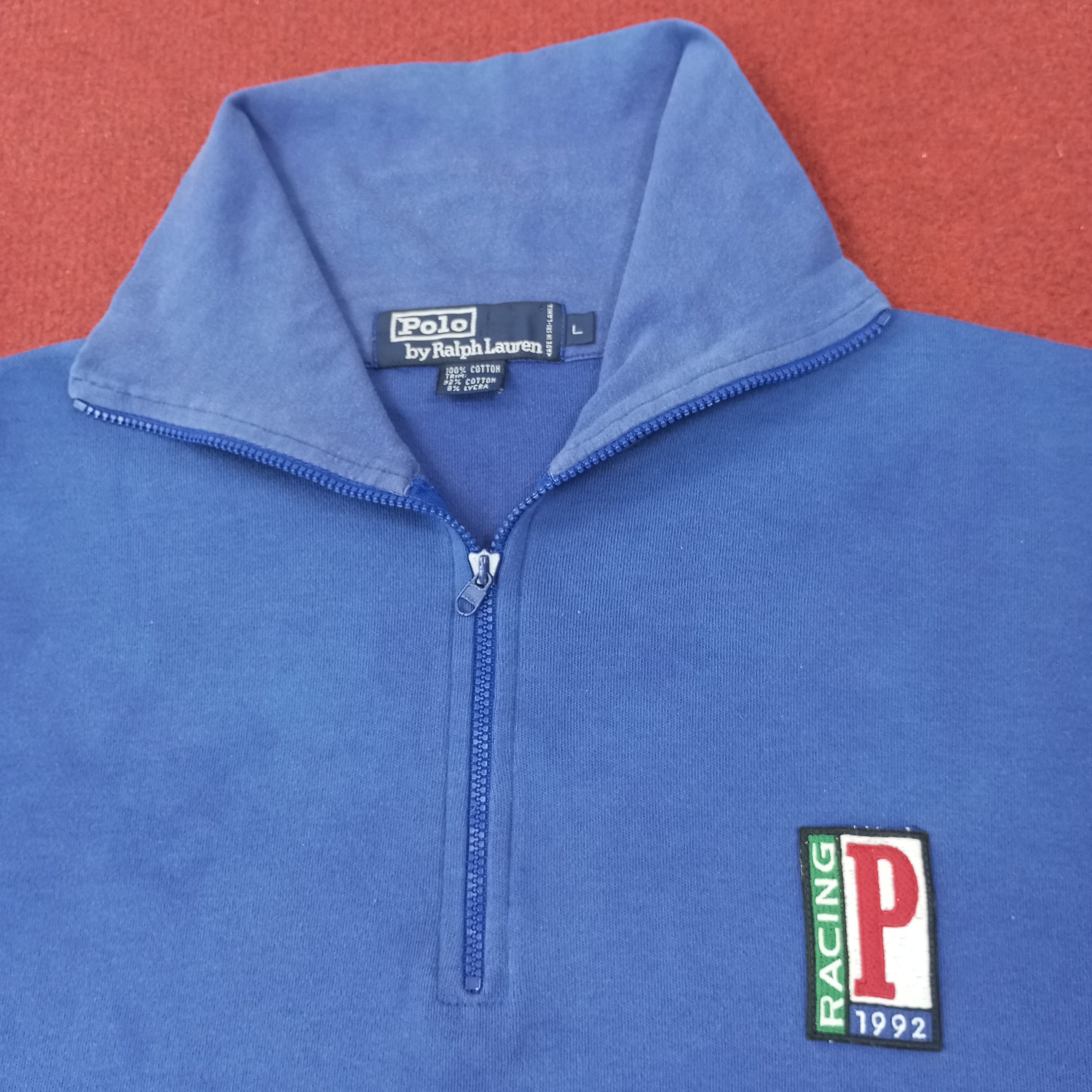 Polo Ralph Lauren Polo by Ralph Lauren Distressed Sweatshirt c250n21 Size US L / EU 52-54 / 3 - 2 Thumbnail