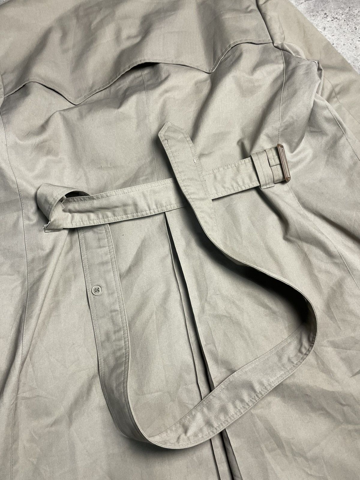 Christian Dior Monsieur Vintage Christian Dior Monsieur Trench Coat 44 R Size 44R - 13 Thumbnail