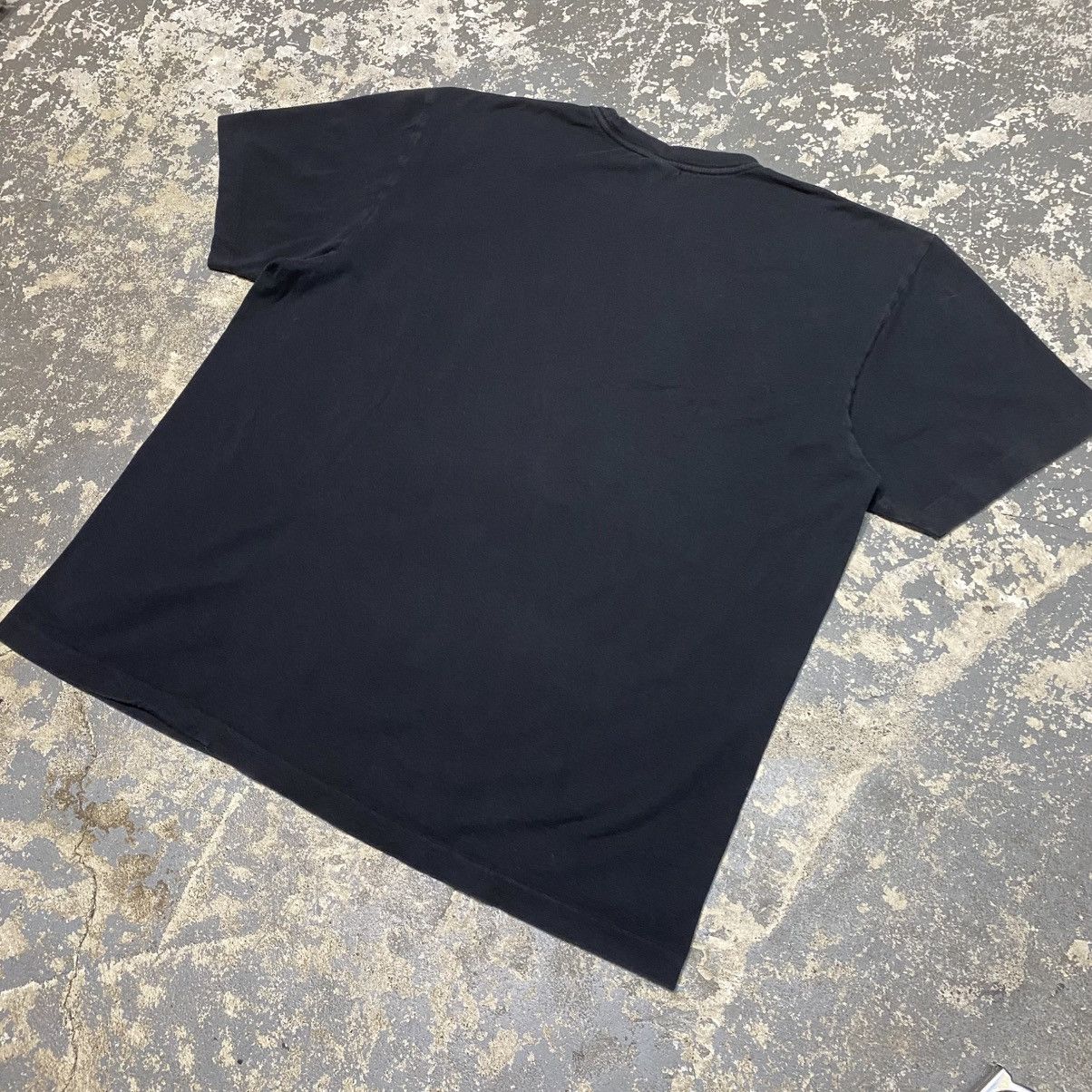 Other Vintage Black Blank 90s Single Stitch Pocket Tshirt Size US L / EU 52-54 / 3 - 7 Thumbnail