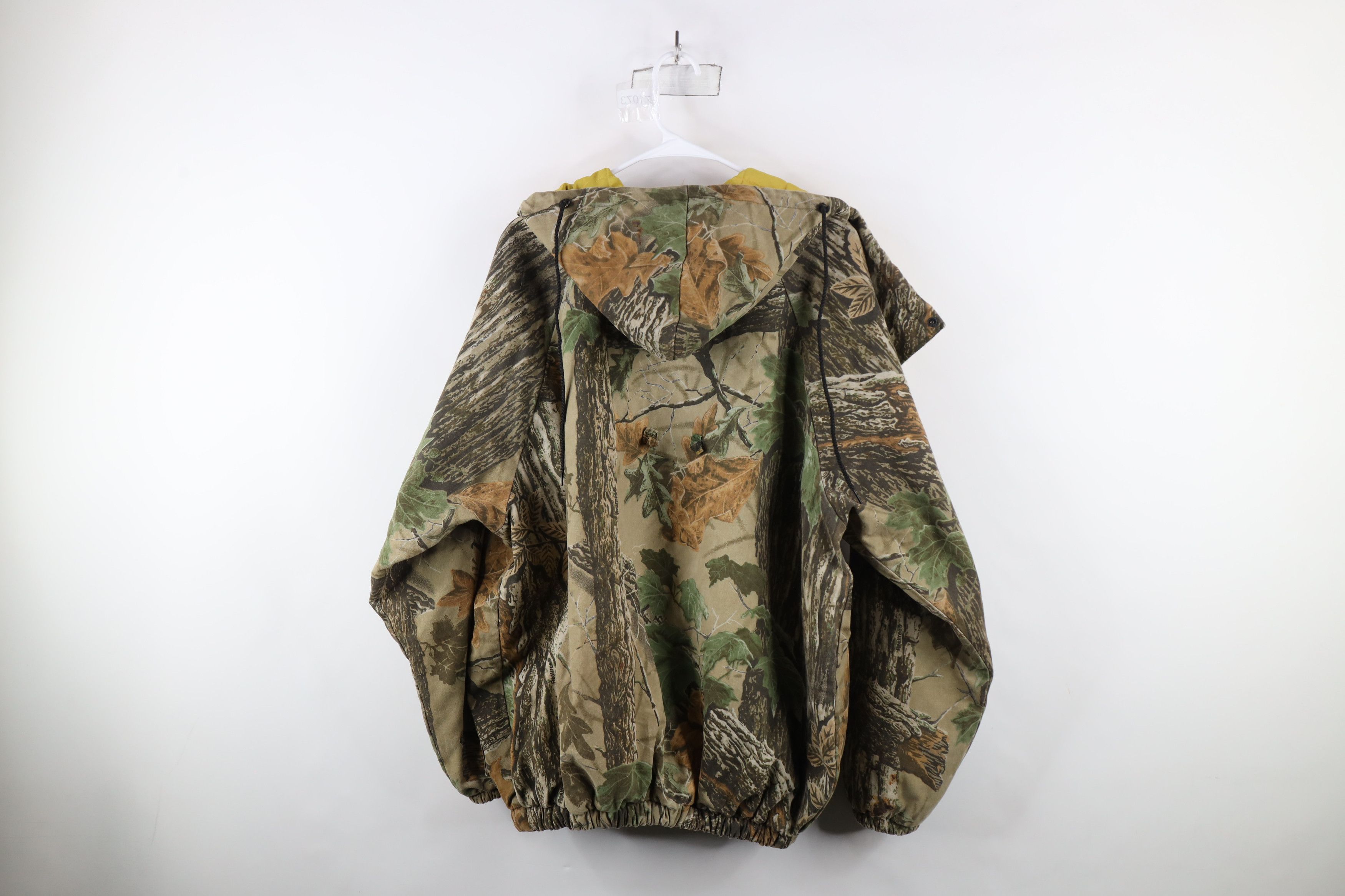 Vintage Vintage 90s Quilted Realtree Camouflage Hooded Jacket AS IS Size US XL / EU 56 / 4 - 14 Thumbnail